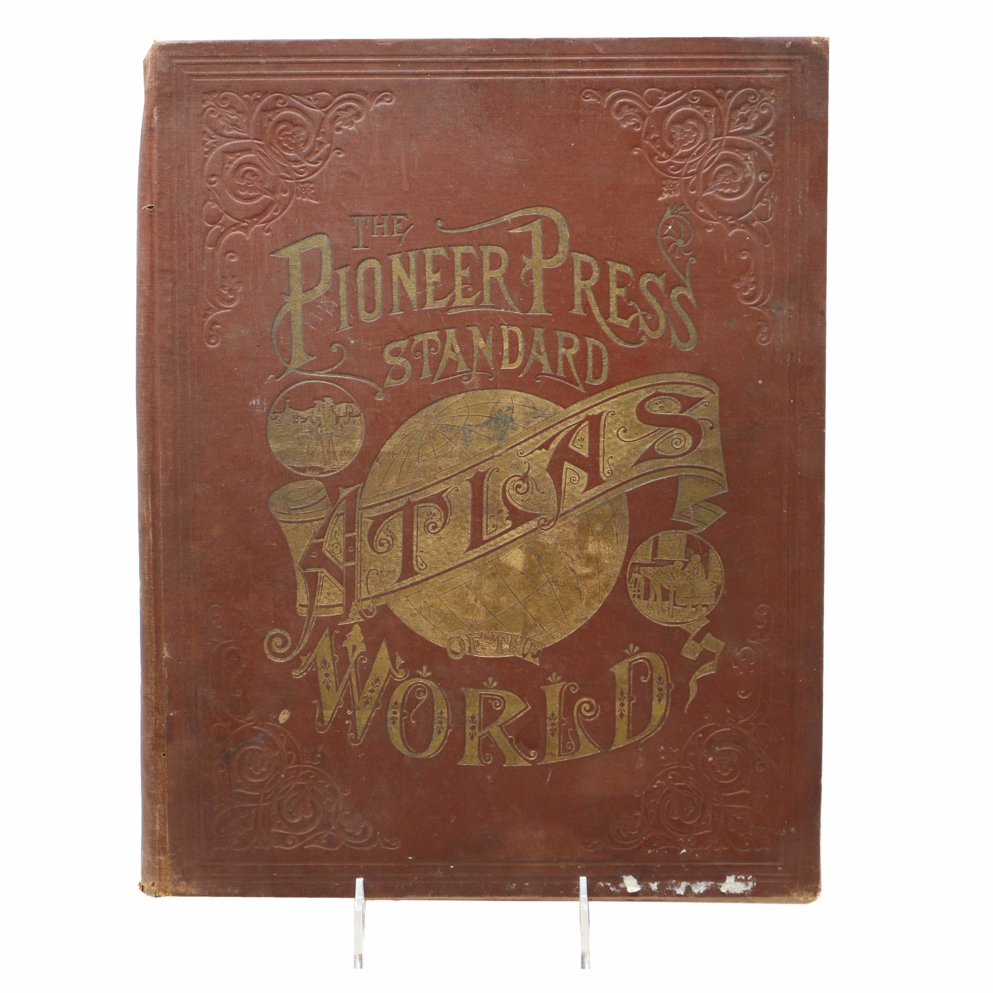 1888 Edition of "The Pioneer Press Standard Atlas of the World"