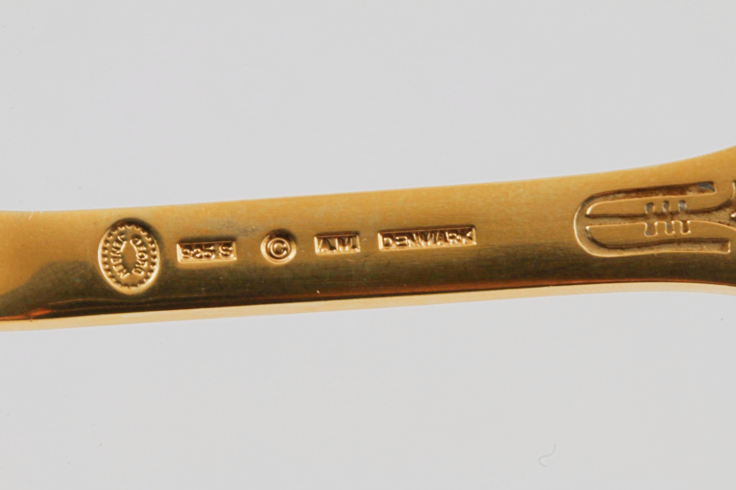 Pairing of Anton Michelsen Sterling Silver Annual Christmas Spoons