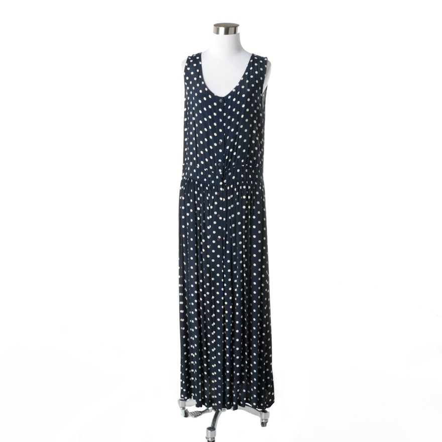 Vintage Button-Down Summer Dress