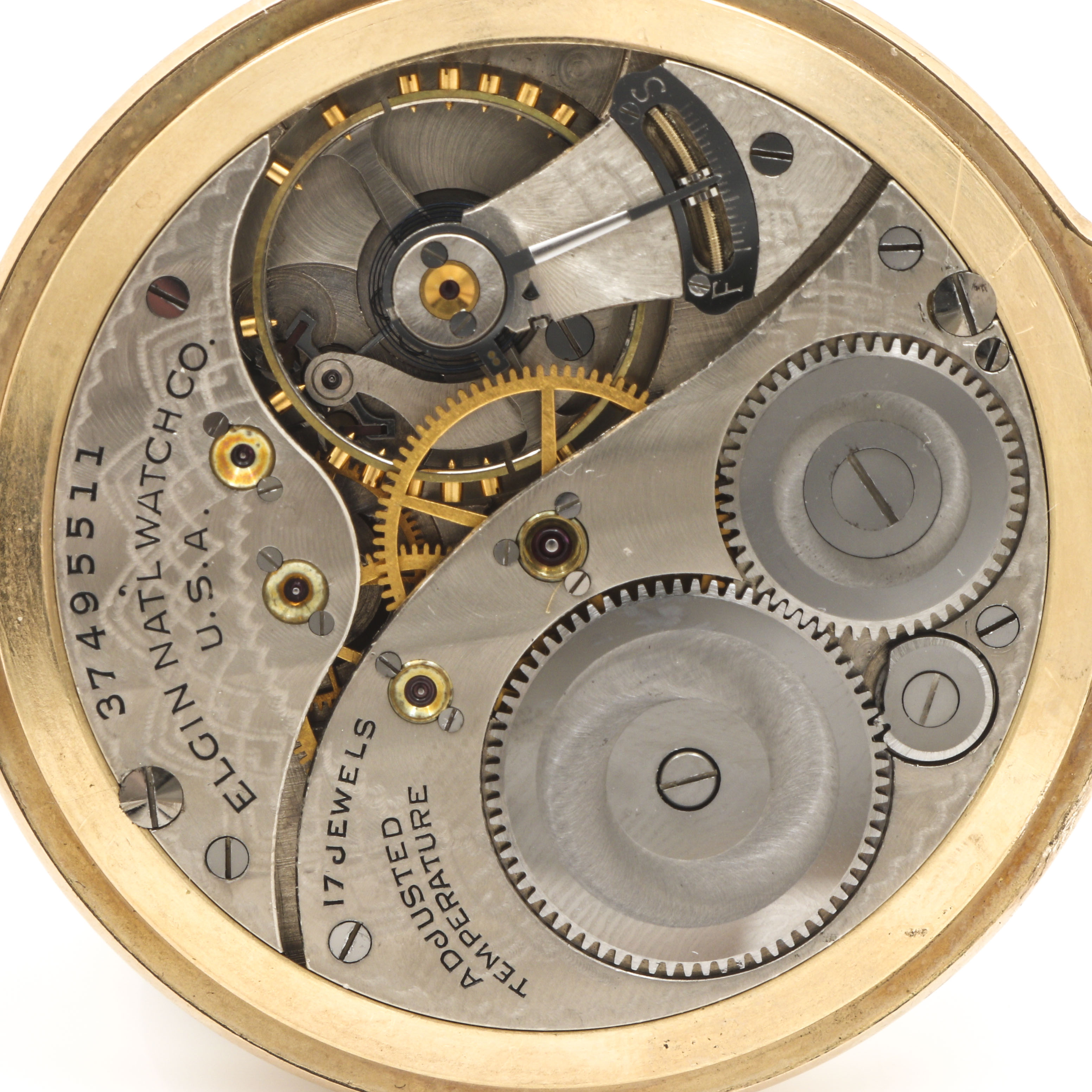 Pair of Vintage Elgin Open Face Pocket Watches