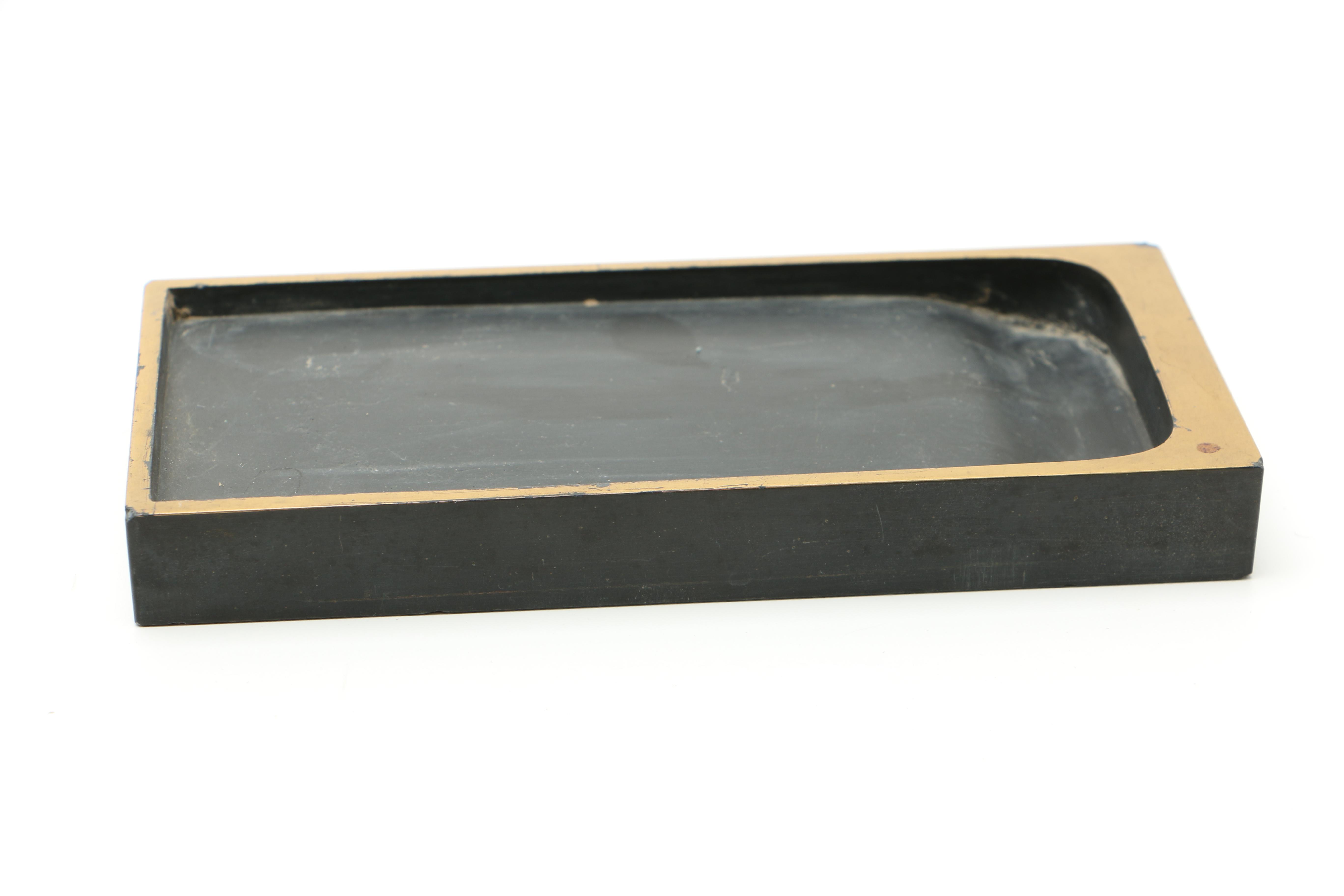 Antique Japanese Bronze Calligraphy Set