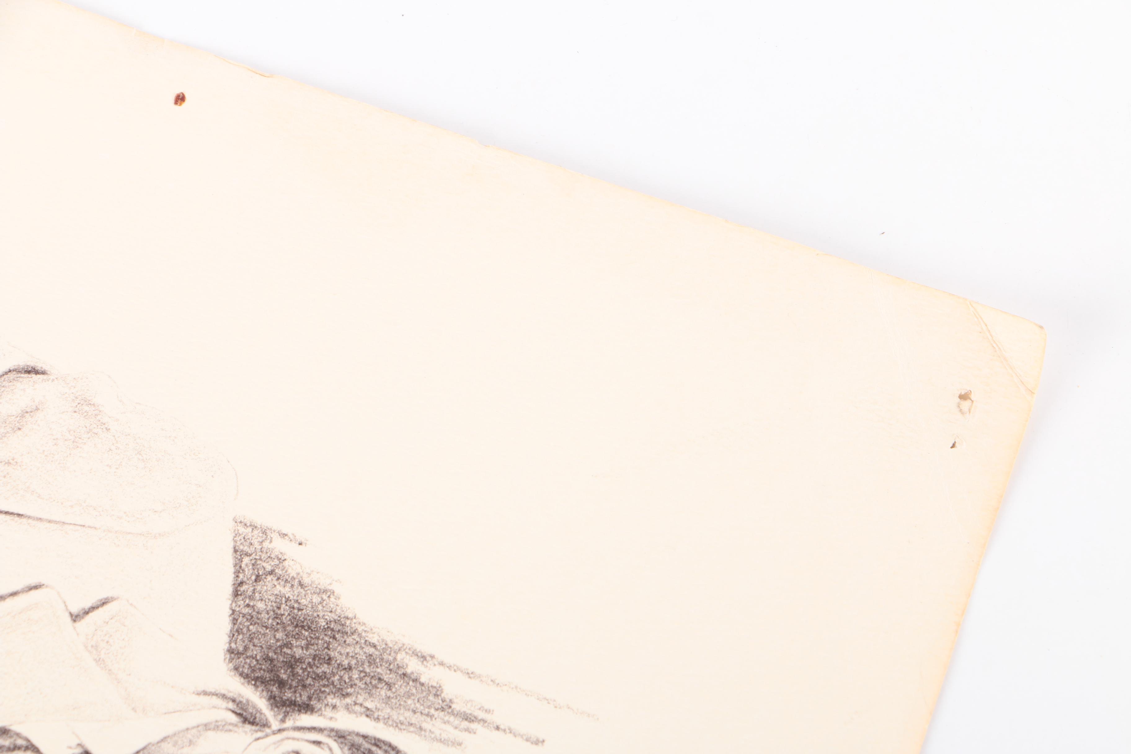 Vintage Half Tone Prints Drawings of Marilyn Monroe and Humphrey Bogart