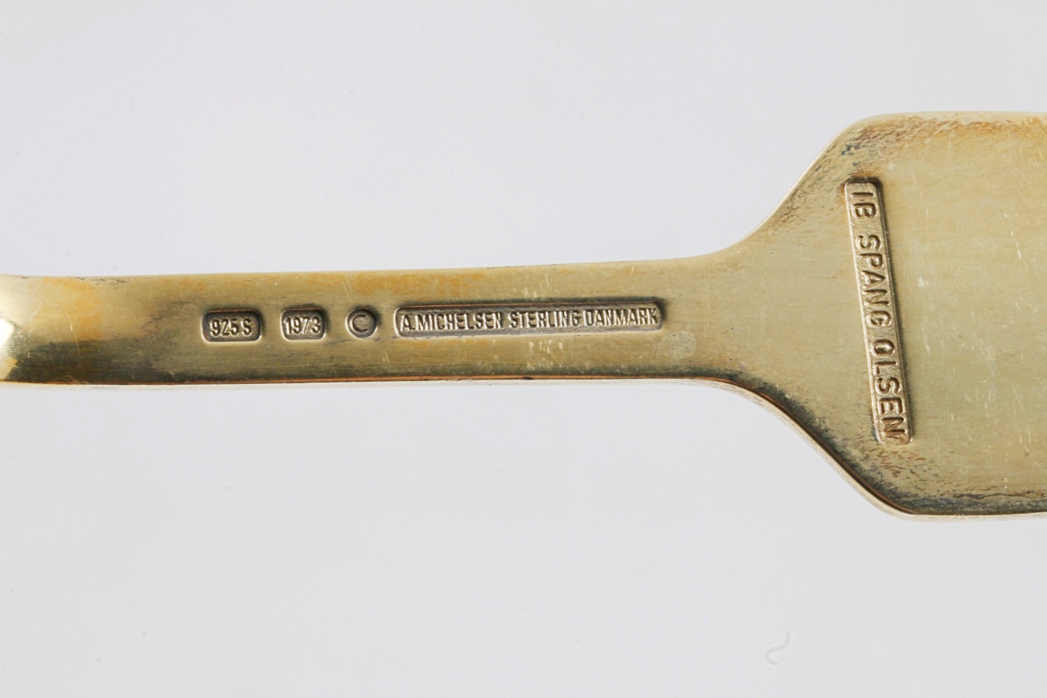 Danish Anton Michelsen Sterling Silver Christmas Enameled Spoons and Forks