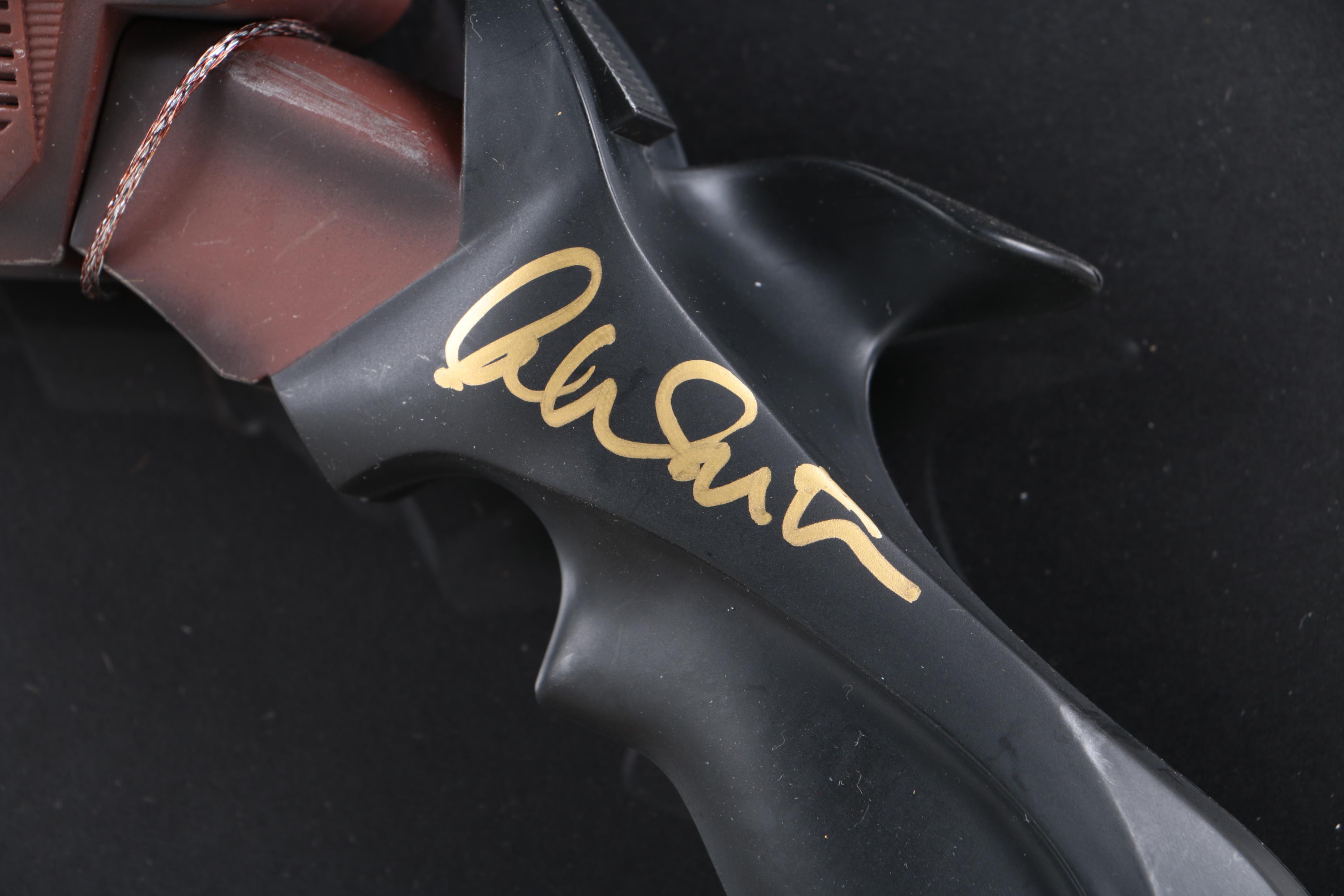 William Shatner Autographed Star Trek Gun JSA COA