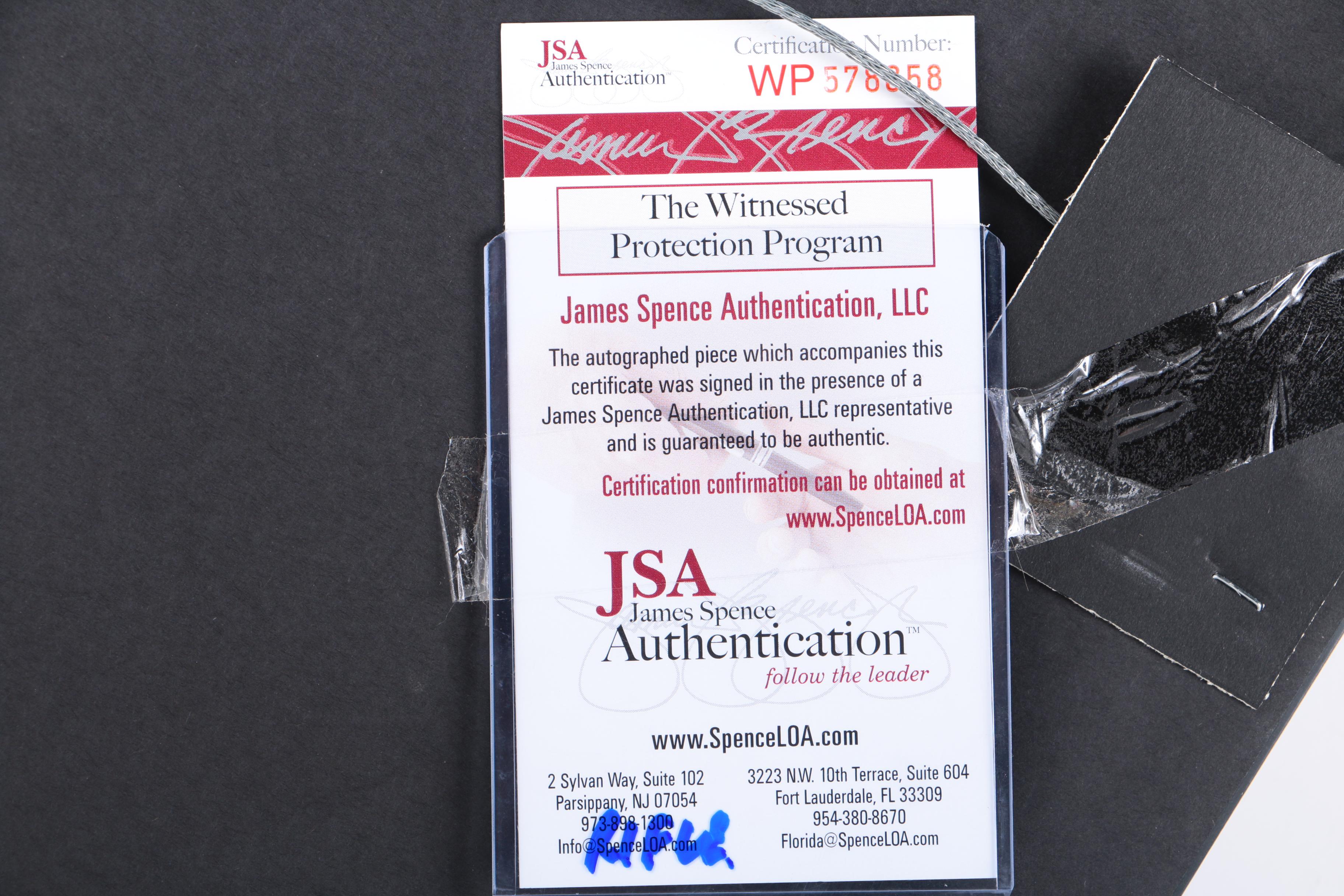 William Shatner Autographed Star Trek Gun JSA COA