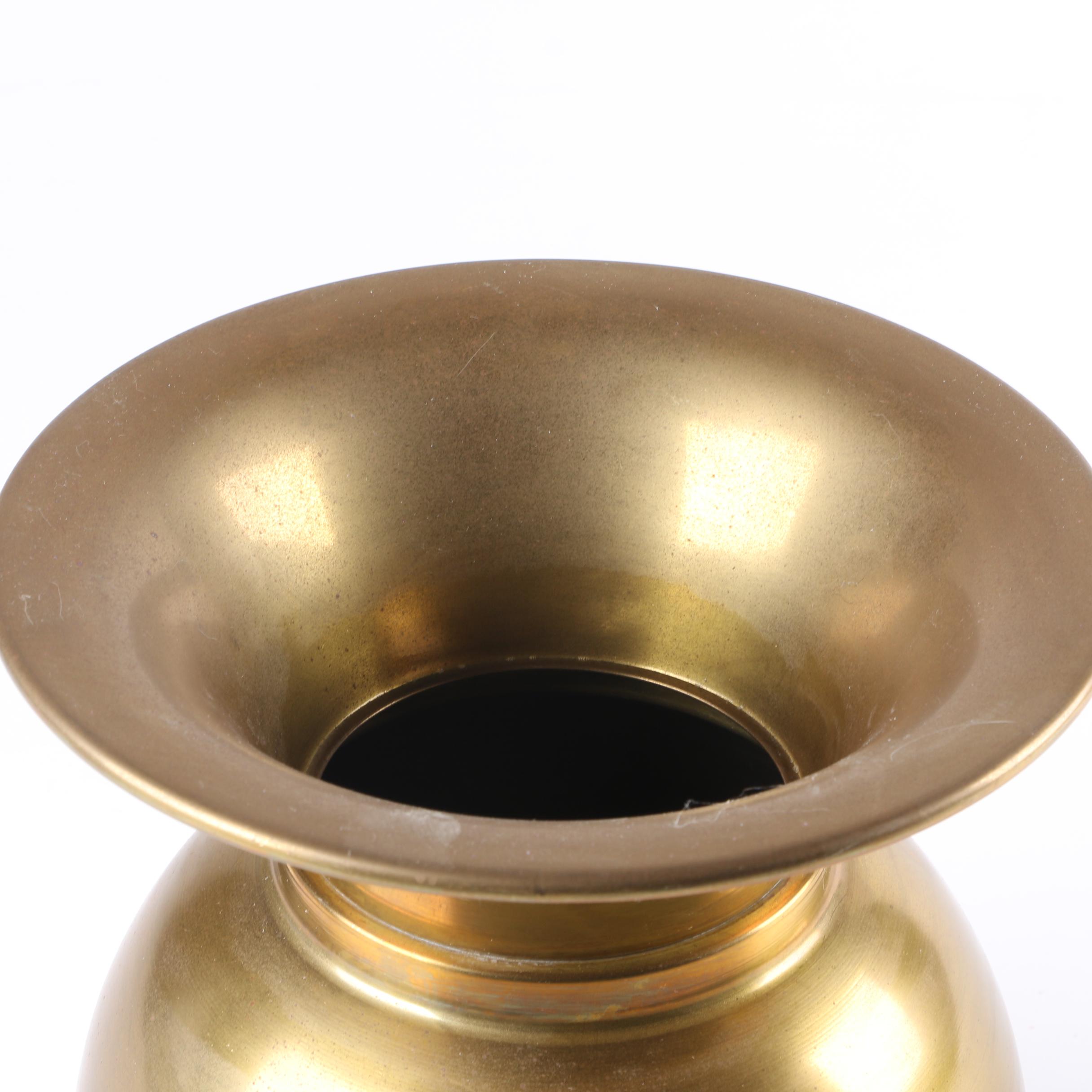 Union Pacific Railroad Brass Spittoon