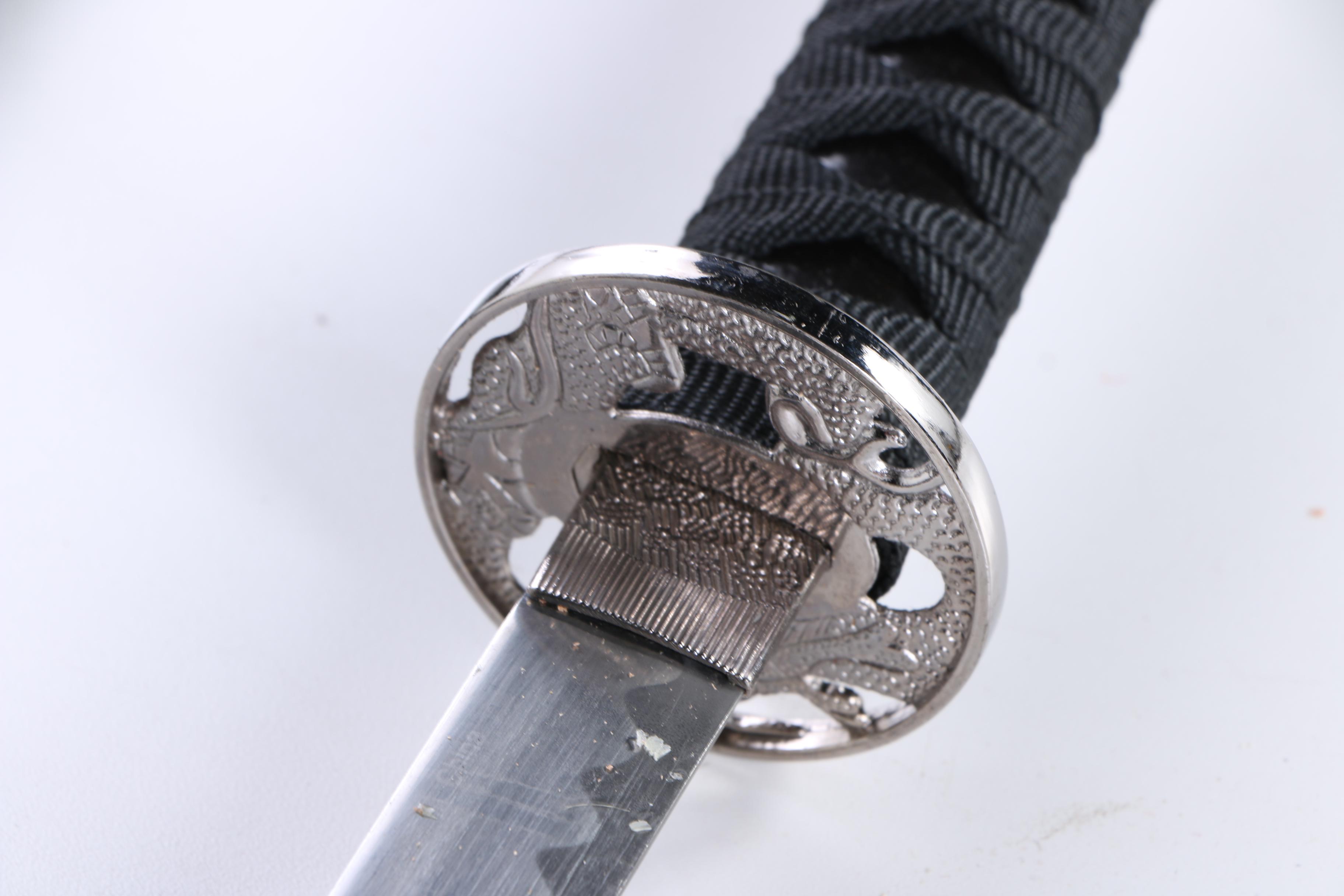 Decorative Katana with Stand by Earthbound Trading Company