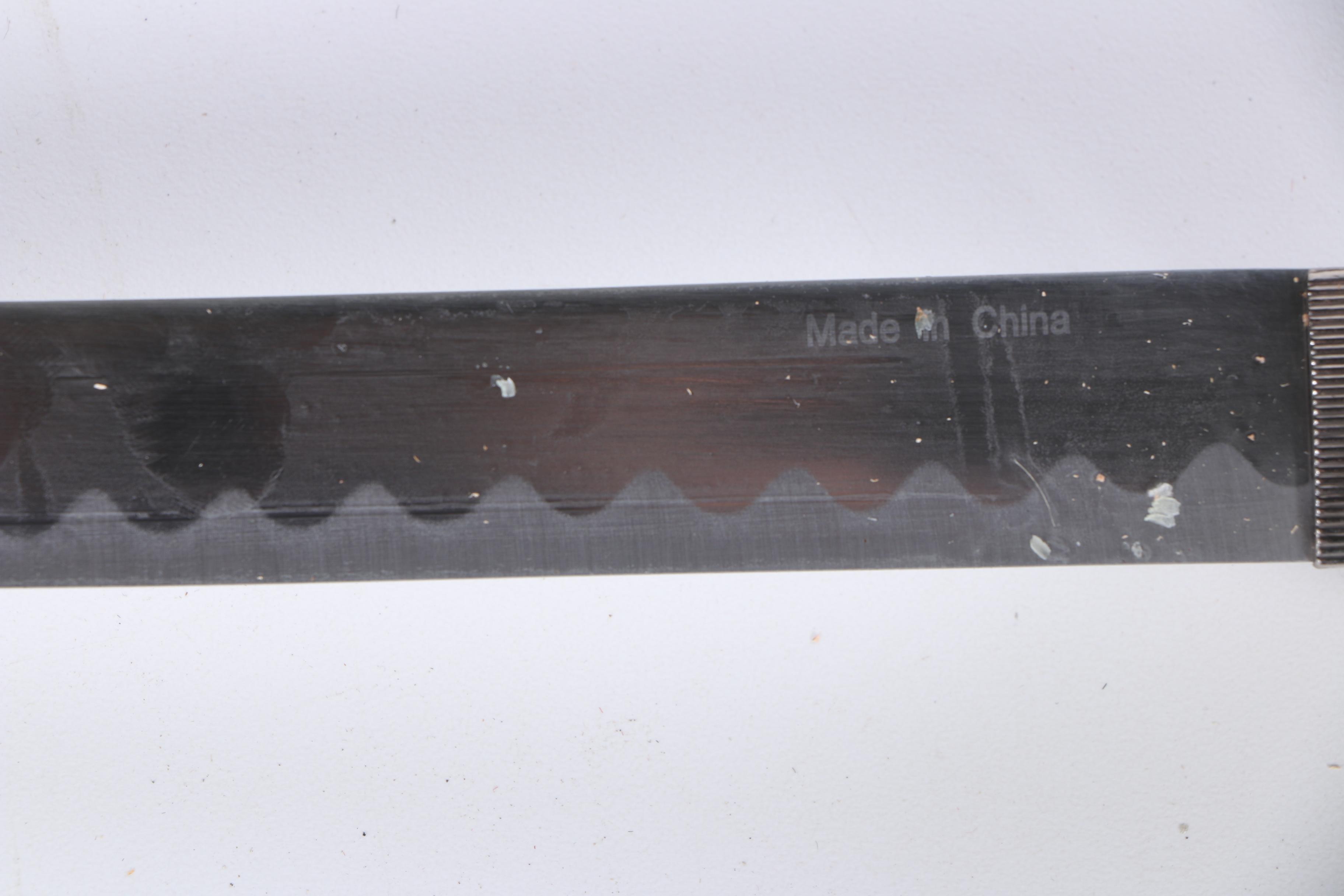 Decorative Katana with Stand by Earthbound Trading Company