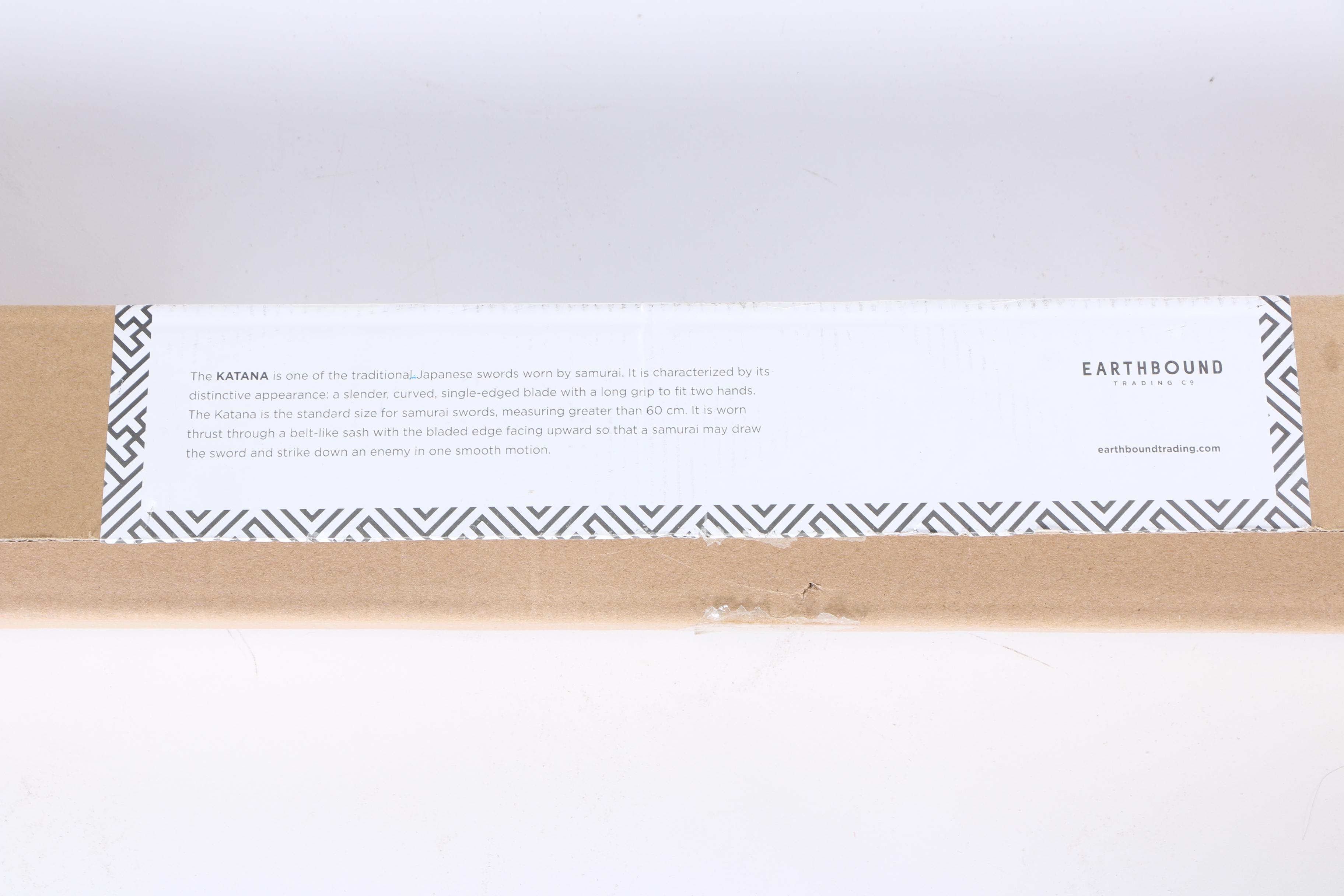 Decorative Katana with Stand by Earthbound Trading Company