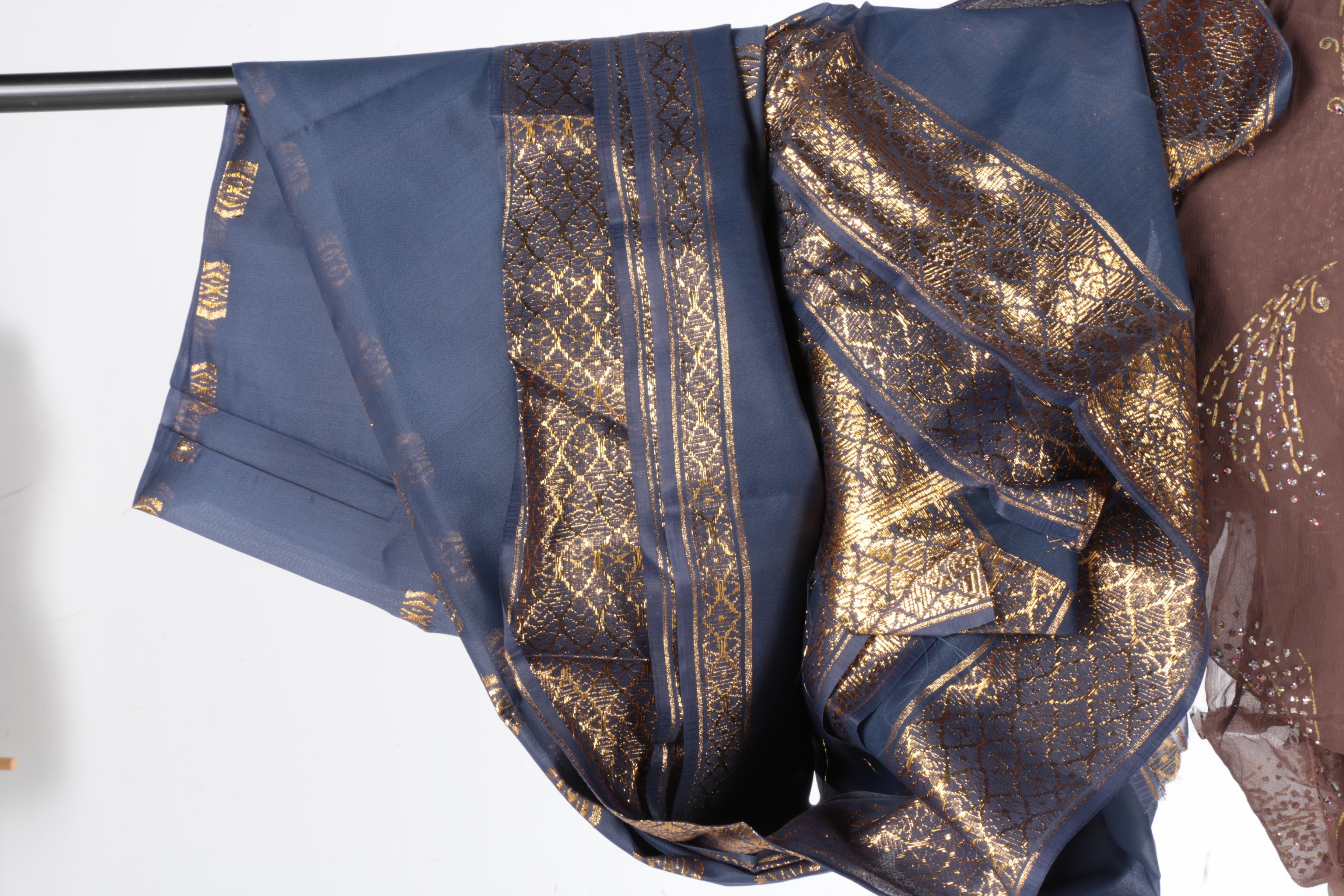 Brocaded Fabric Remnants