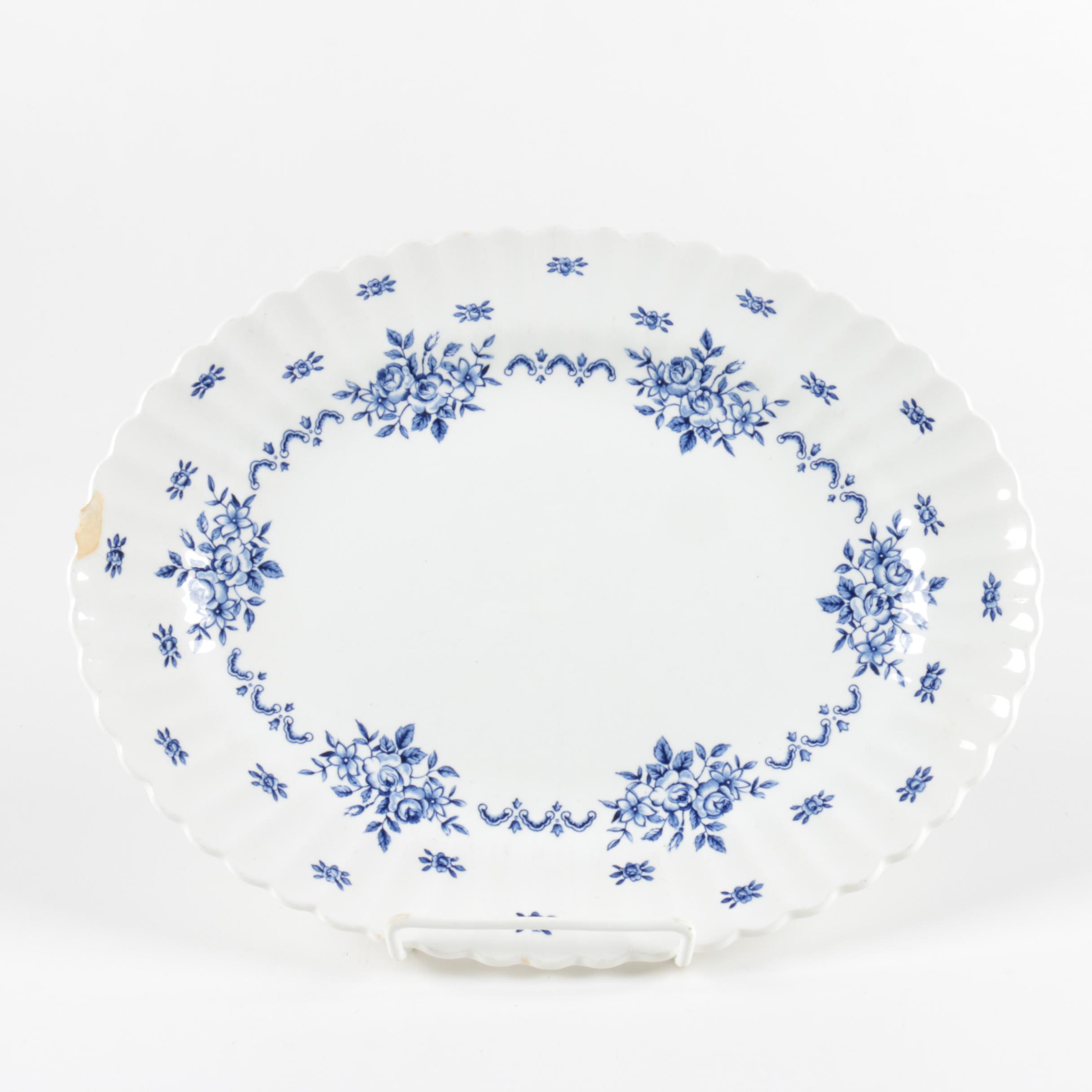 Blue and White Tableware including Royal Copenhagen and JG Meakin