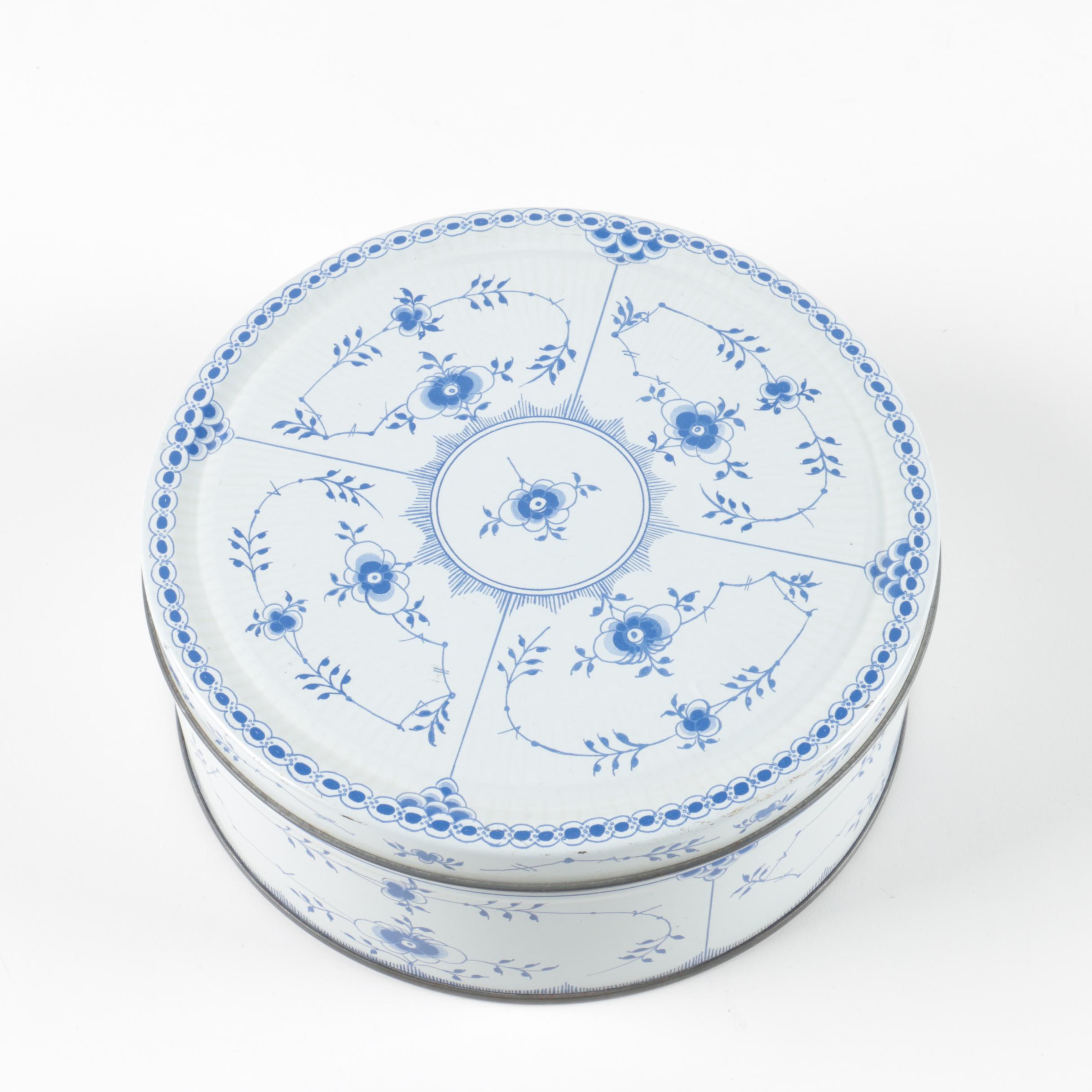 Blue and White Tableware including Royal Copenhagen and JG Meakin