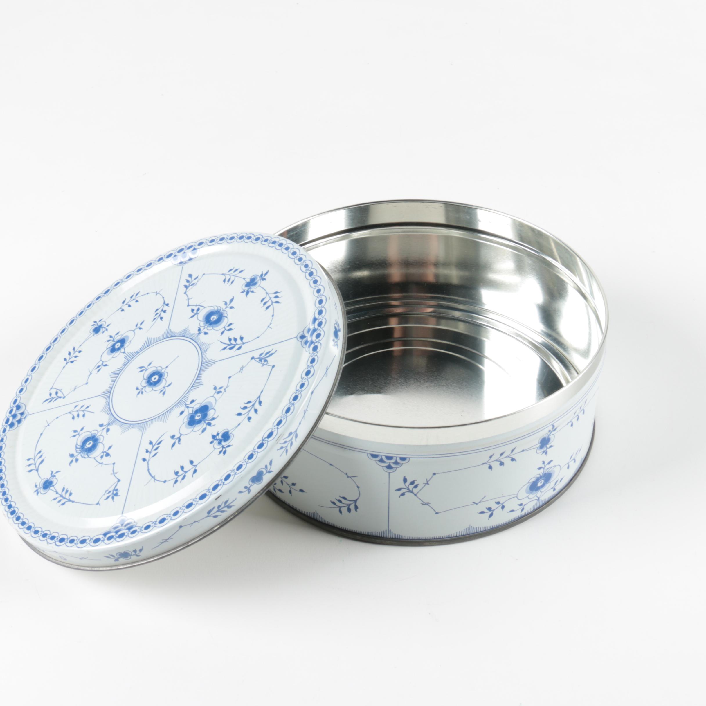 Blue and White Tableware including Royal Copenhagen and JG Meakin