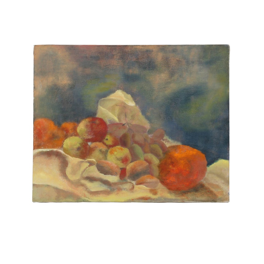 Wendy Lax Oil Painting on Canvas of a Still-Life