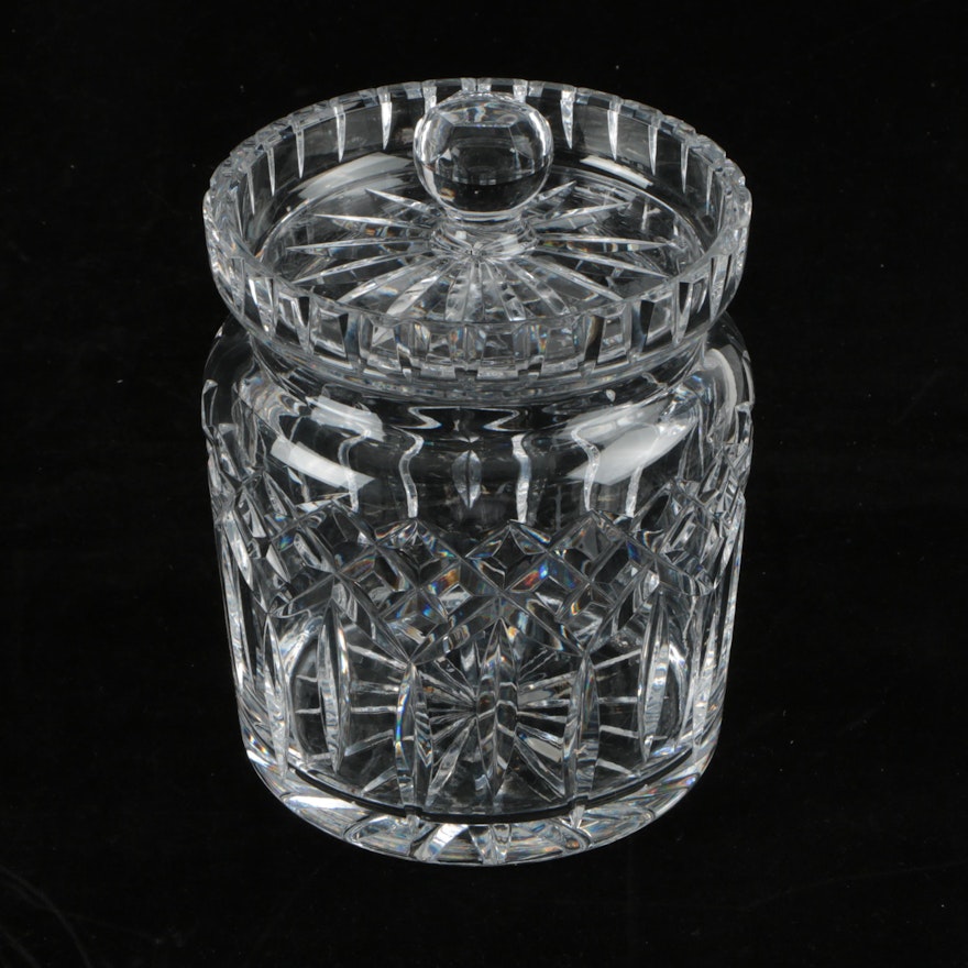 Waterford Crystal "Lismore" Biscuit Jar