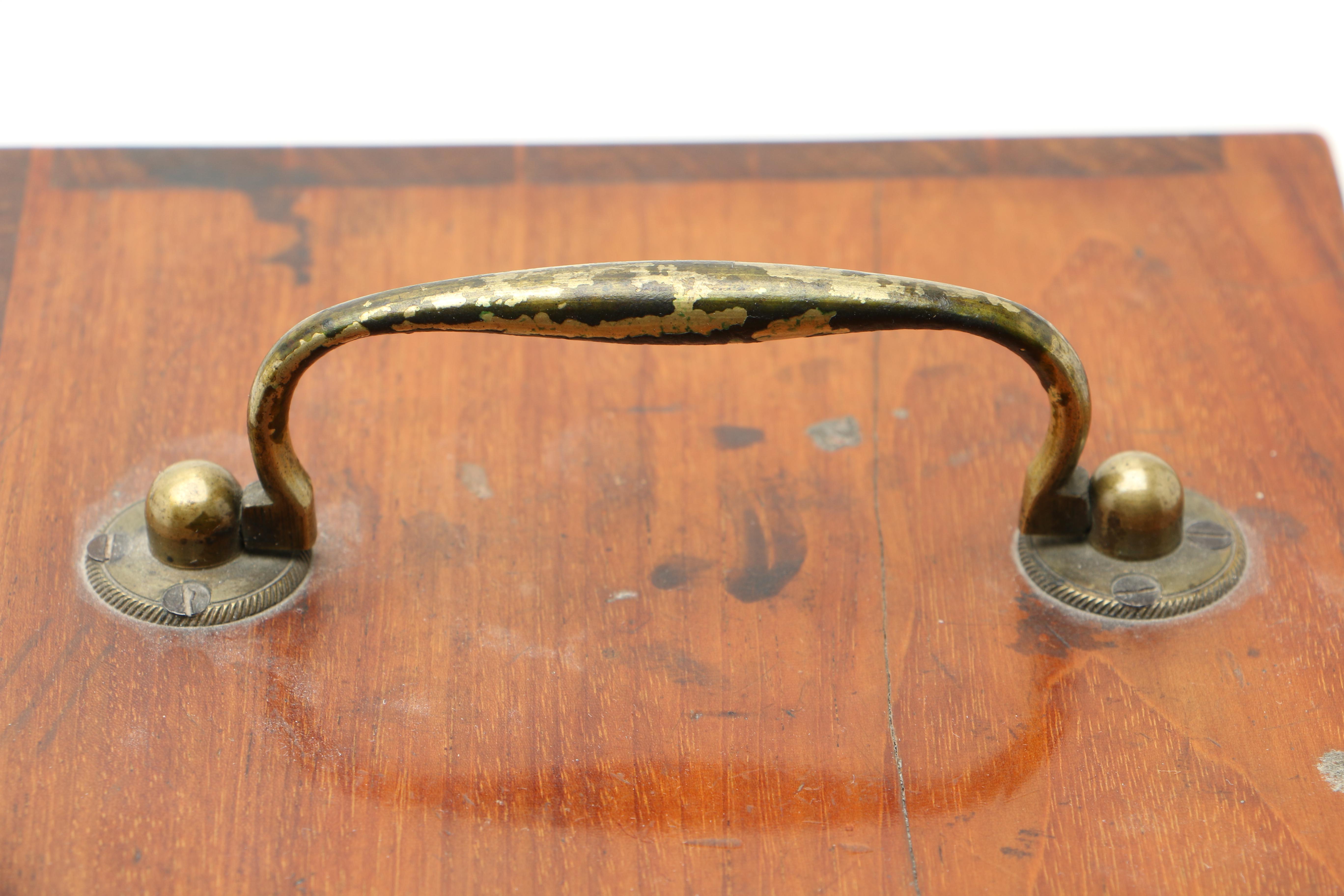 19th-Century McAllister & Brother Imported French Brass Drum Microscope