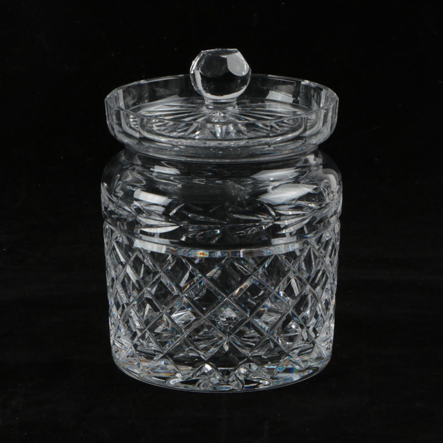 Waterford Crystal "Glandore" Biscuit Barrel