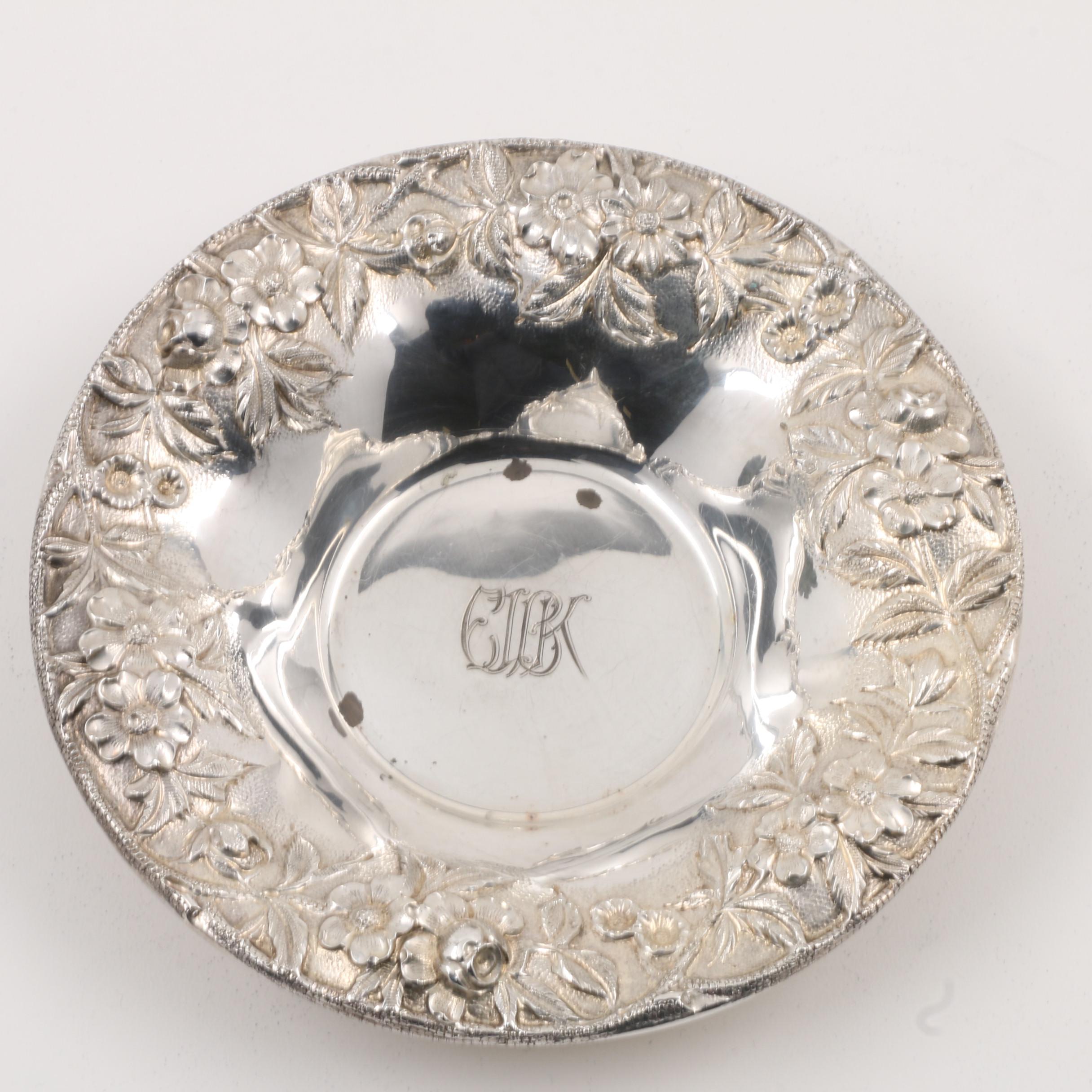 S. Kirk & Son Sterling Silver "Repousse" Bon Bon Bowl