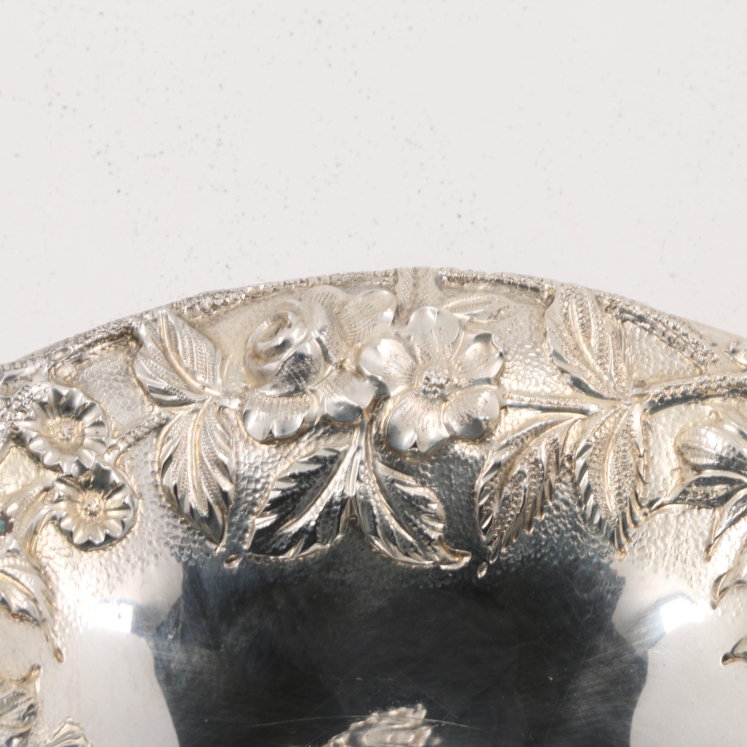 S. Kirk & Son Sterling Silver "Repousse" Bon Bon Bowl