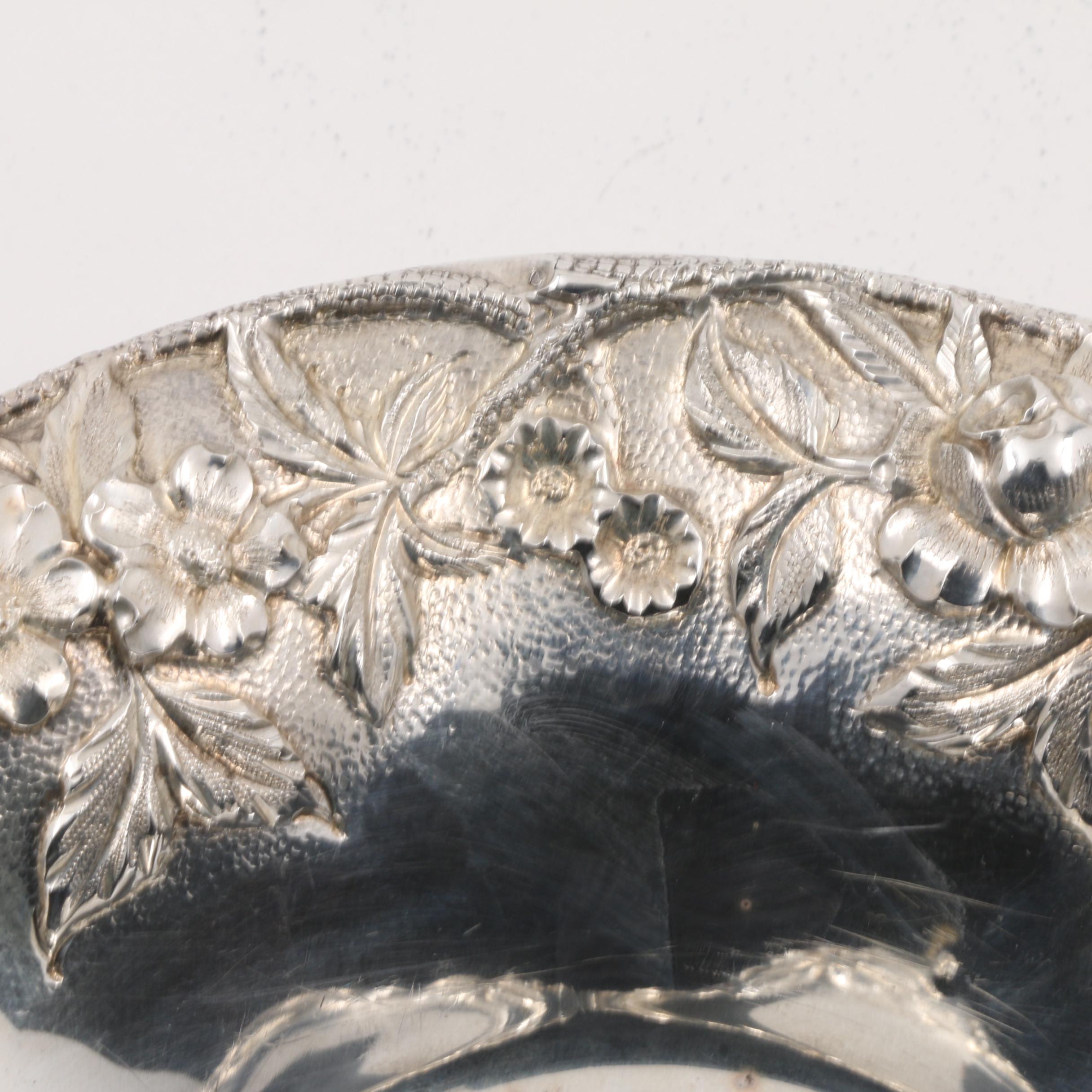 S. Kirk & Son Sterling Silver "Repousse" Bon Bon Bowl
