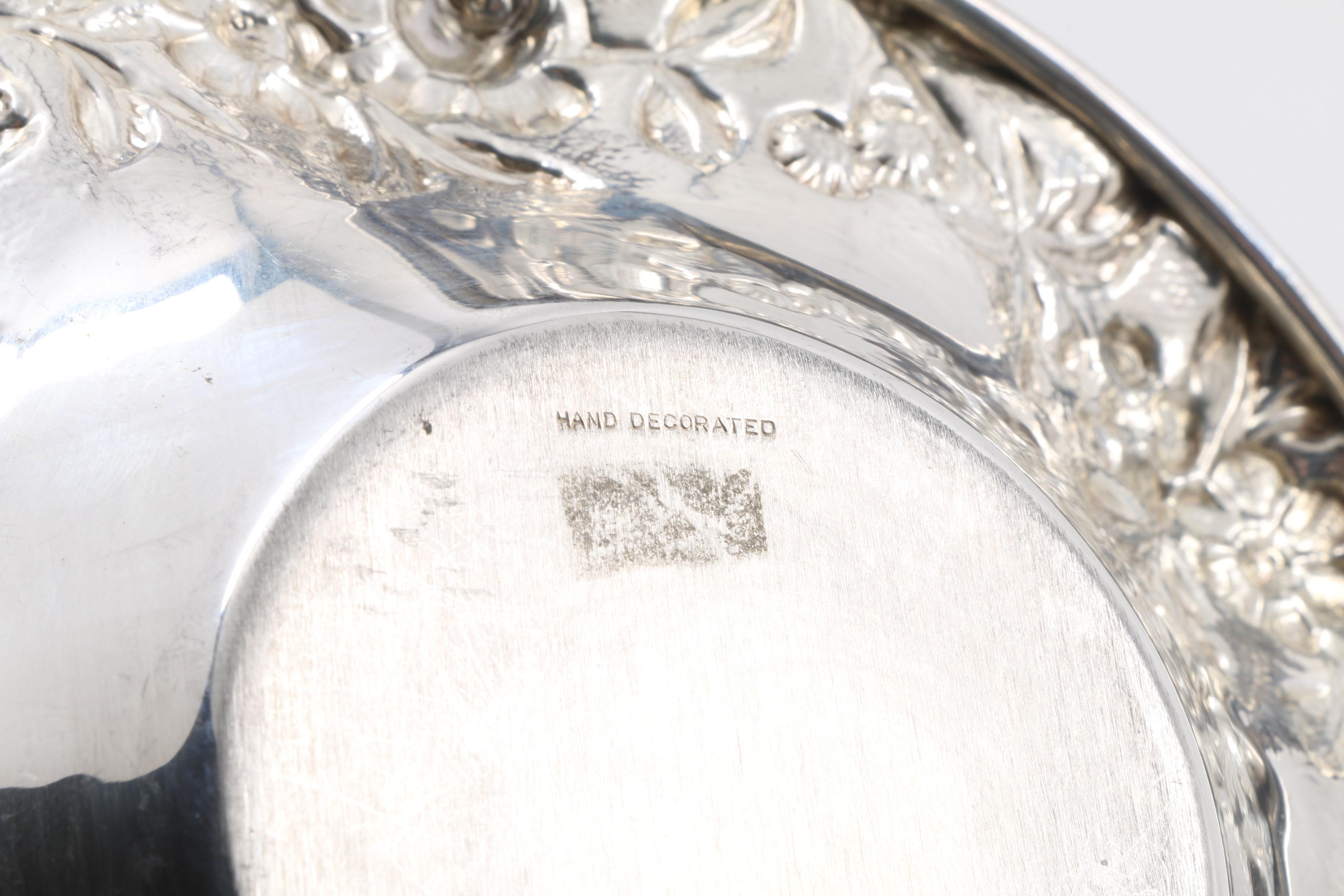 S. Kirk & Son Sterling Silver "Repousse" Bon Bon Bowl