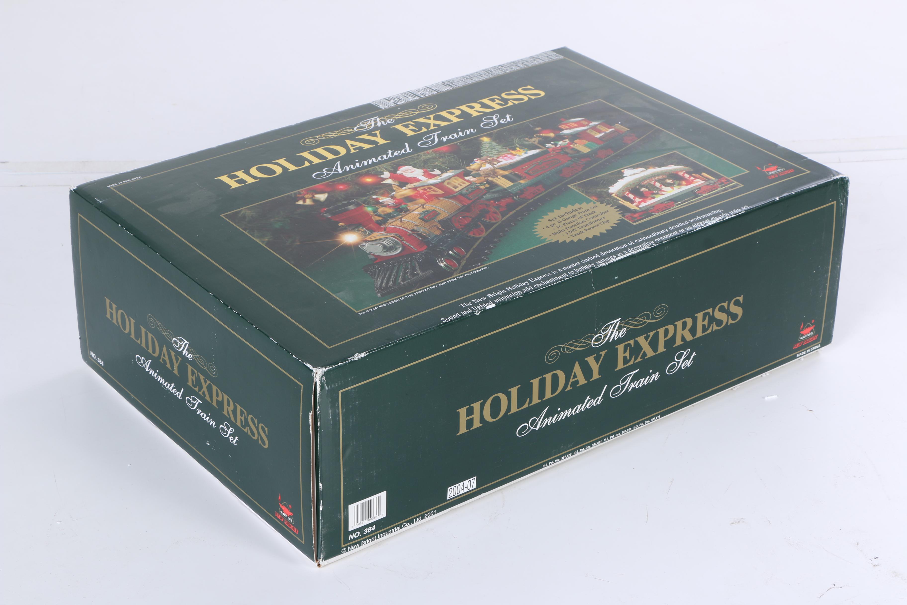 Holiday Express Animated Train Set