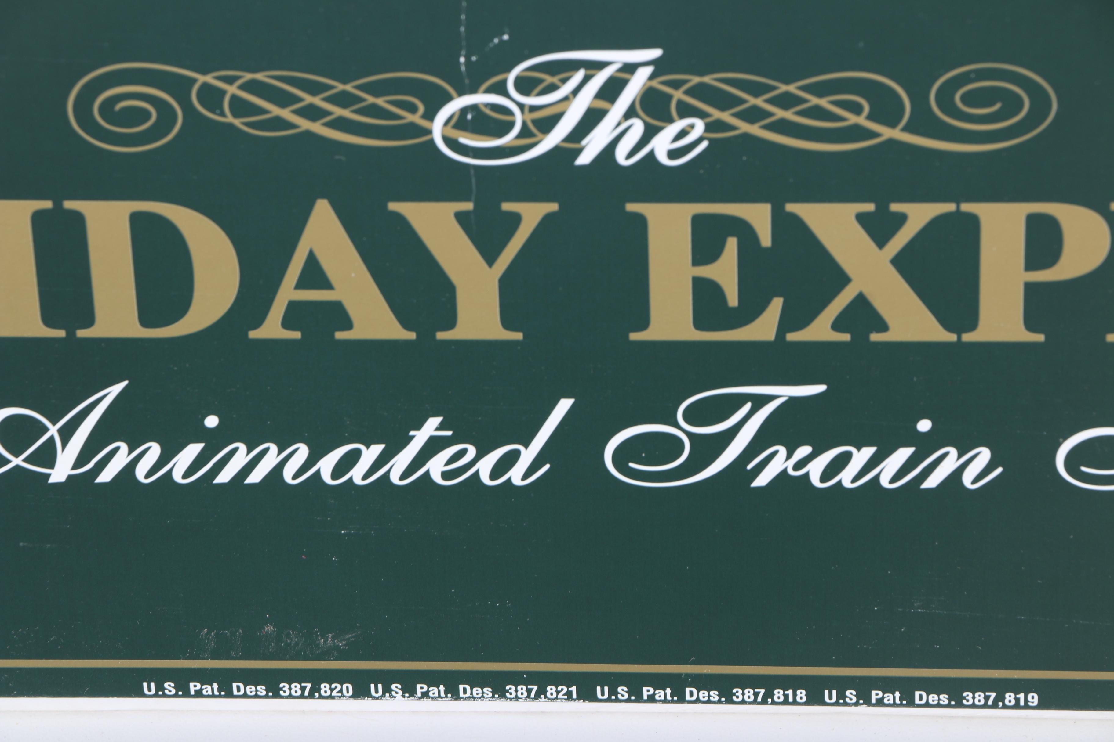 Holiday Express Animated Train Set