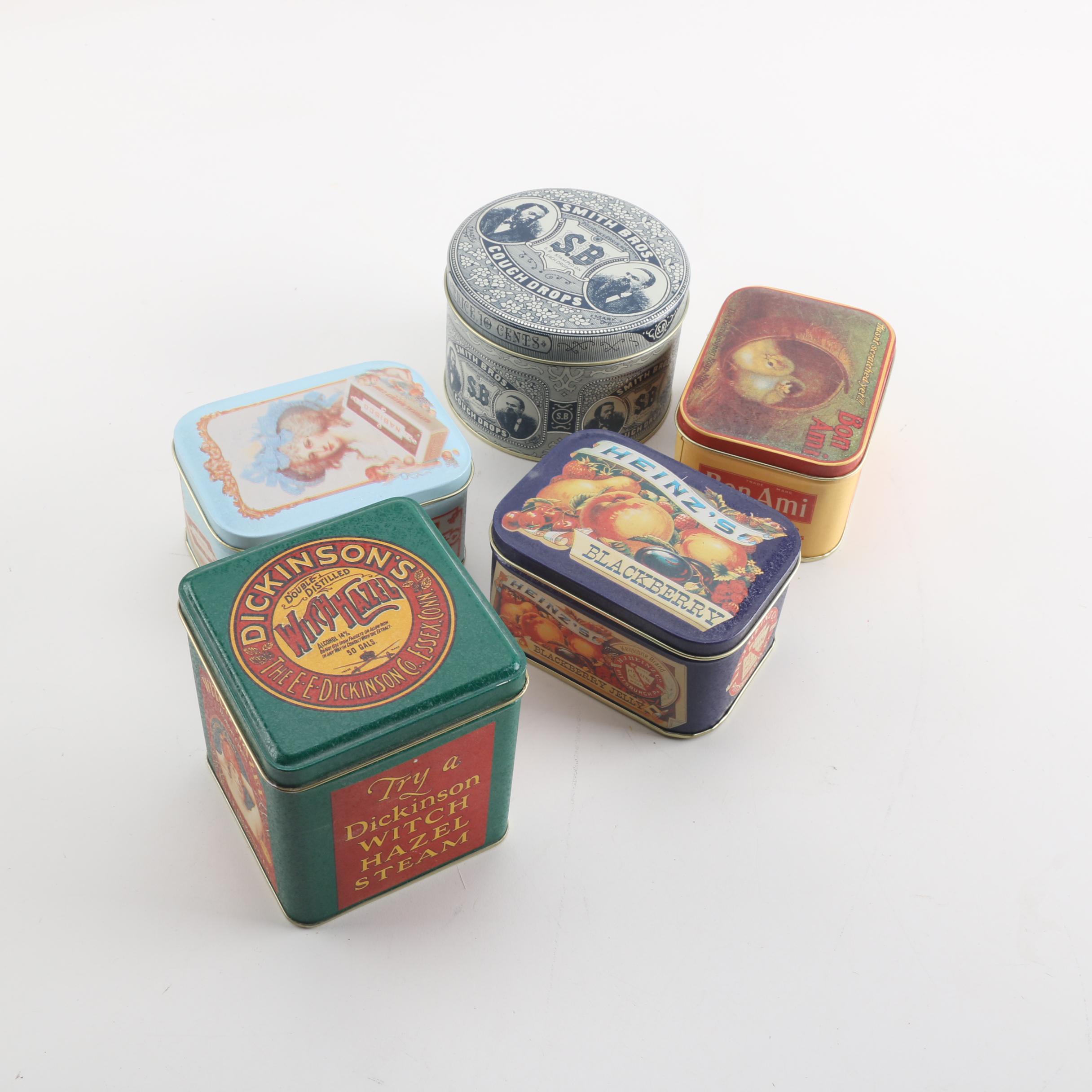 Vintage Product Tins