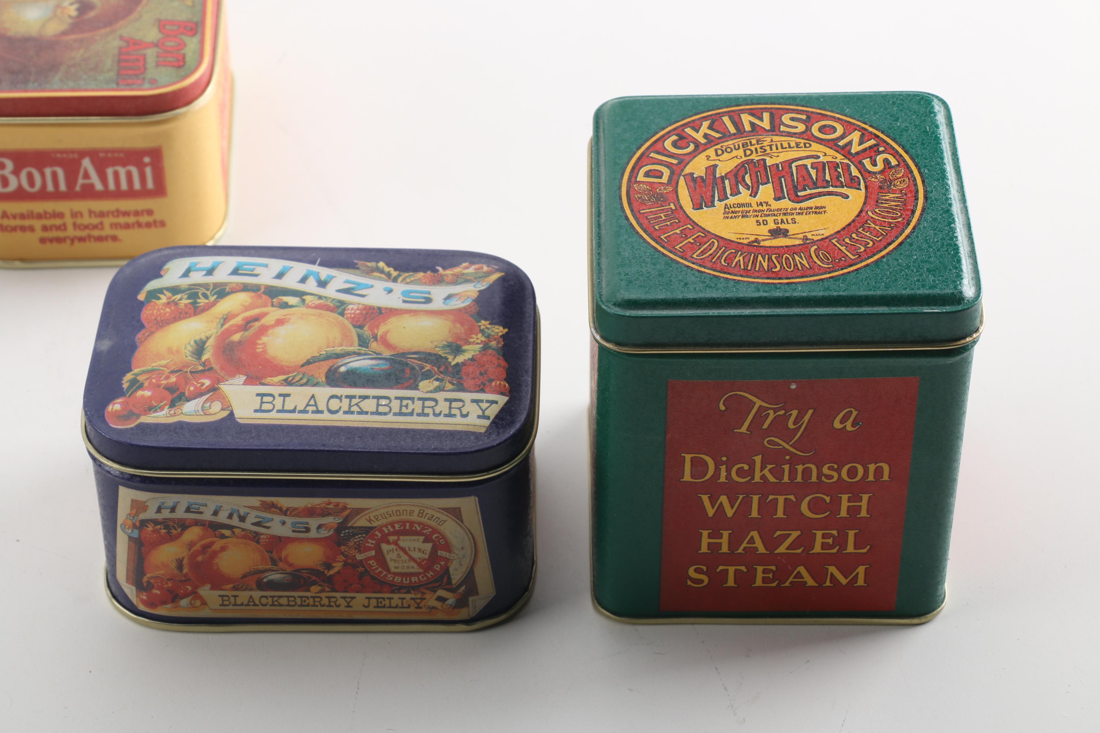 Vintage Product Tins
