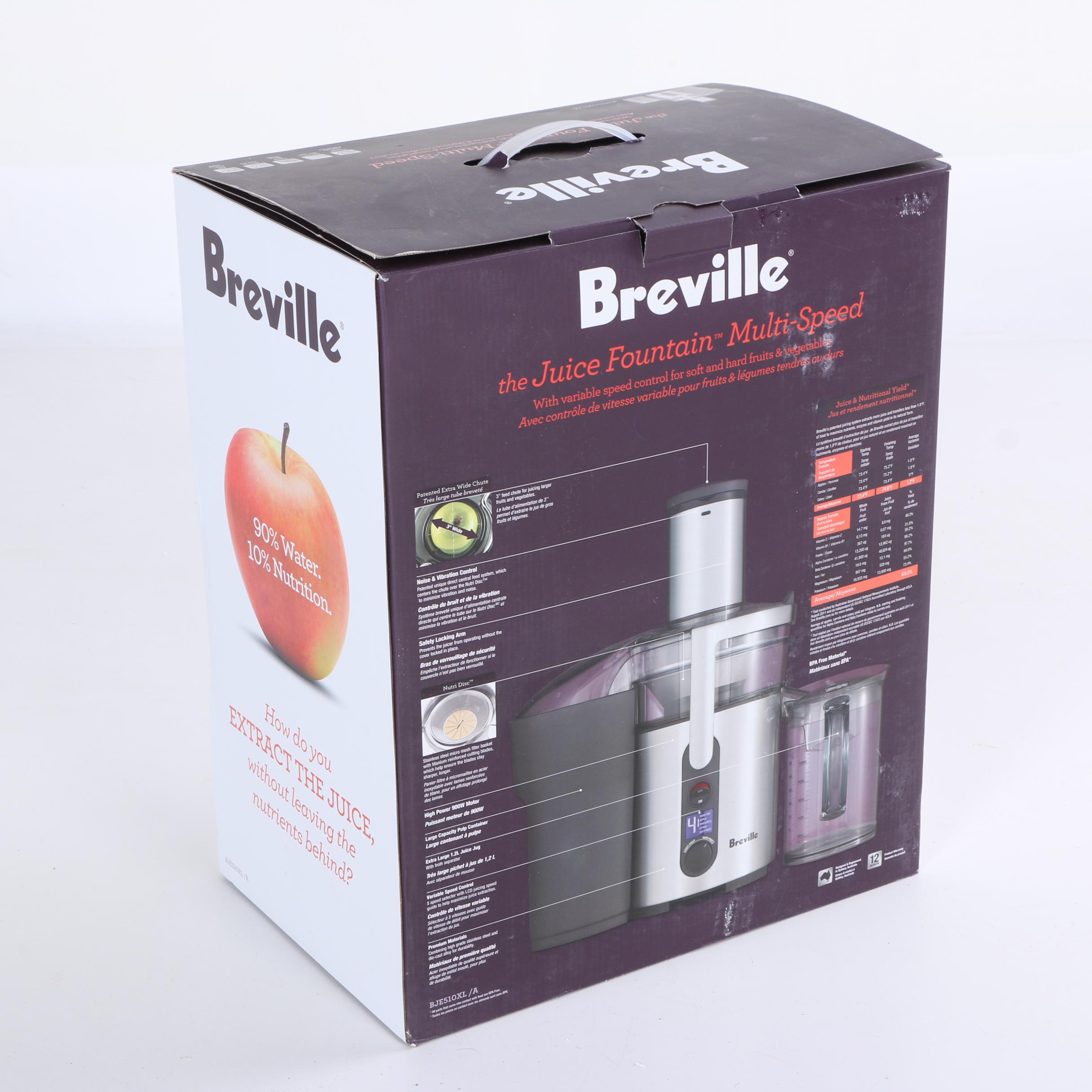 Breville "The Juice Fountain" Electric Juicer