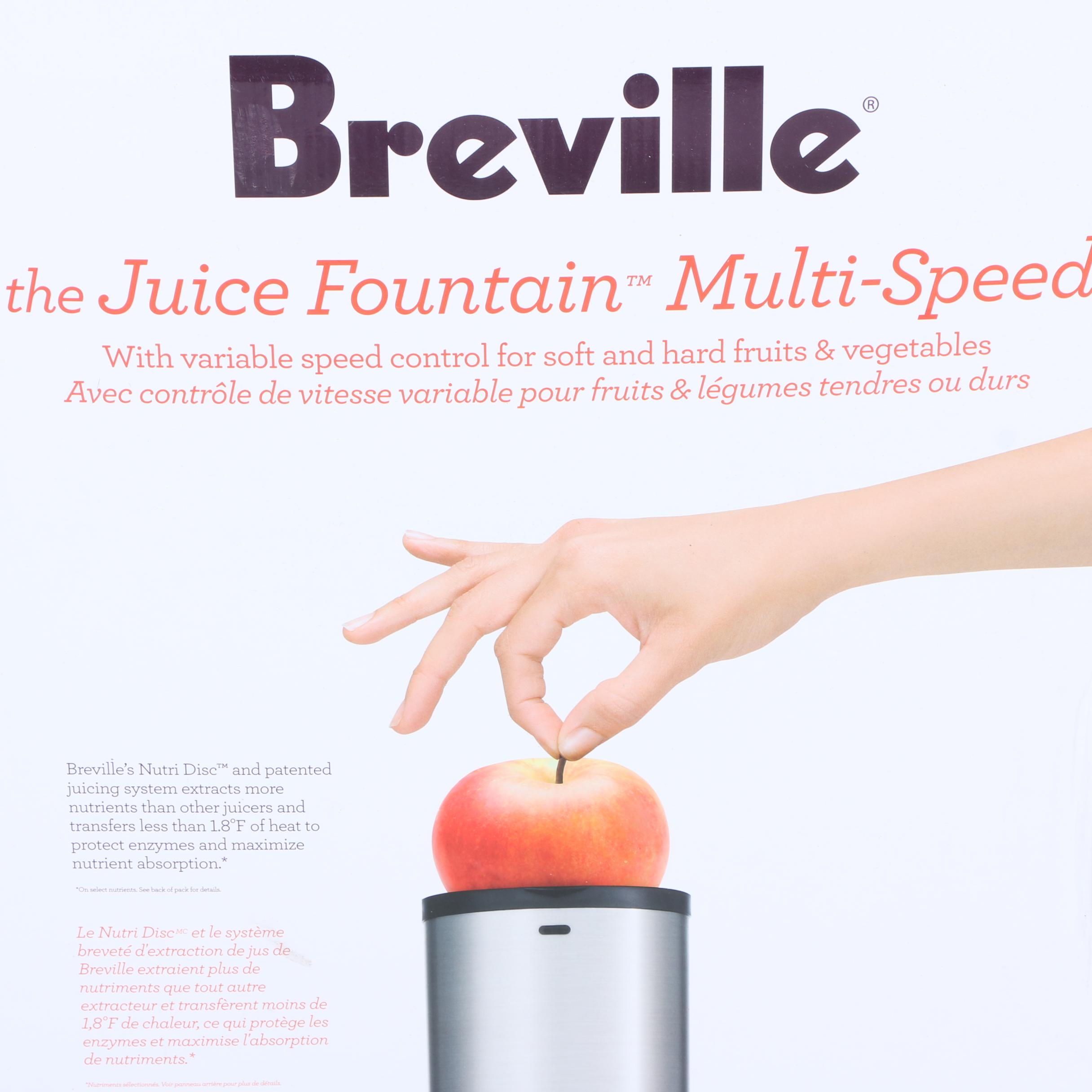 Breville "The Juice Fountain" Electric Juicer