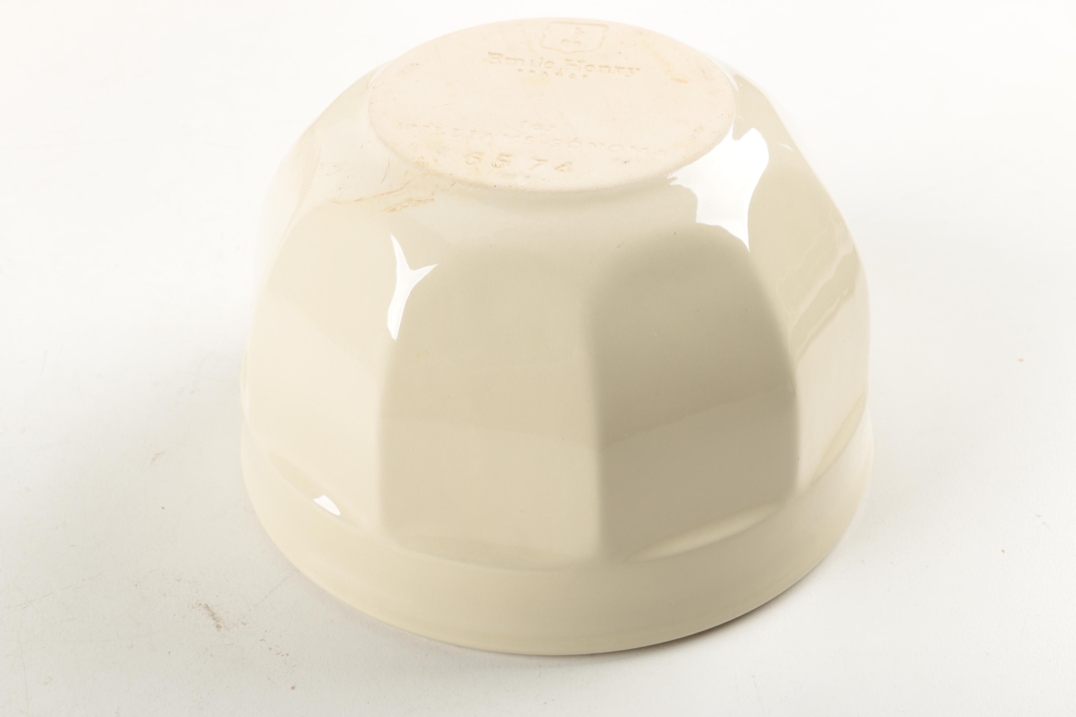 Emile Henry for Williams-Sonoma Porcelain Nesting Bowls