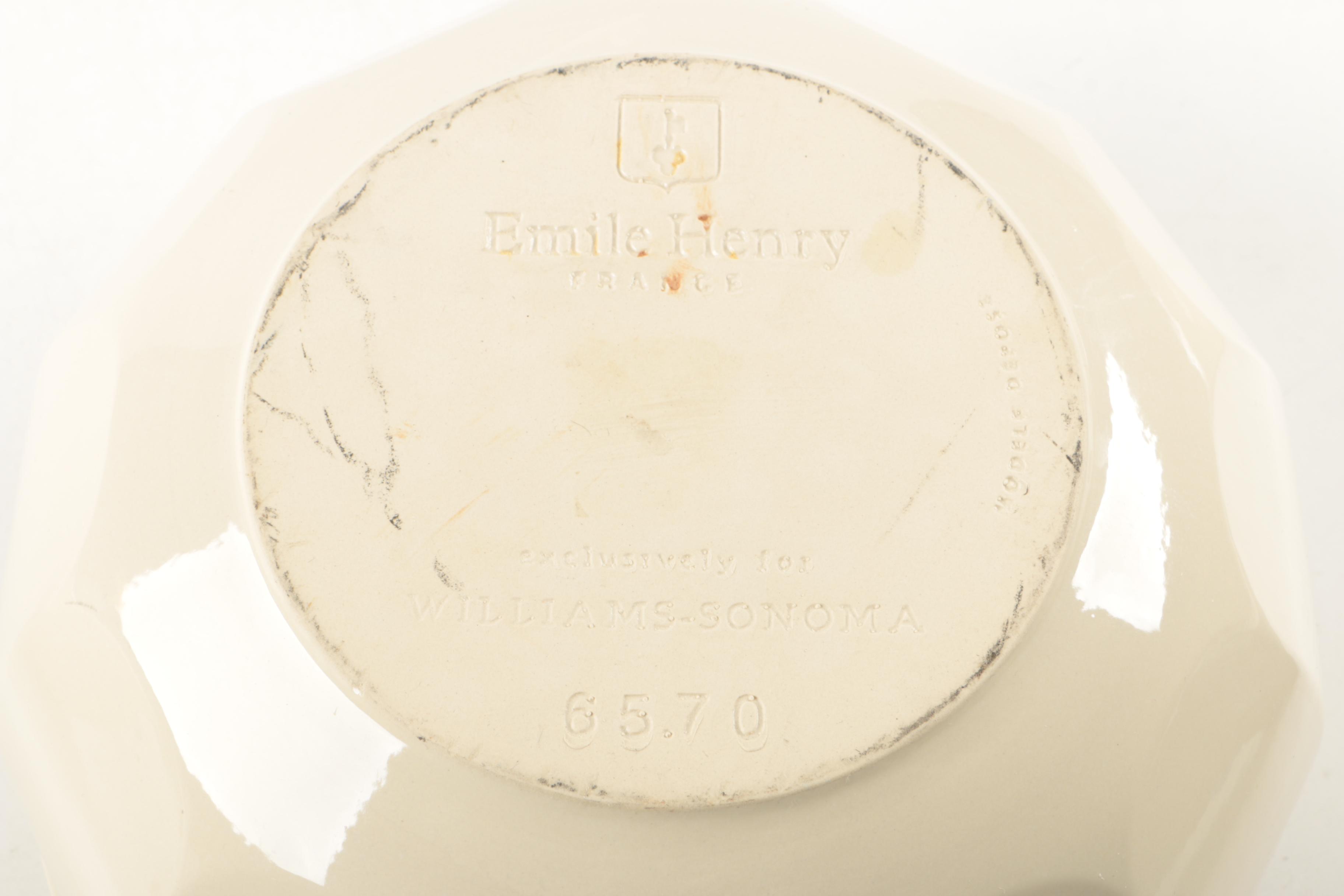 Emile Henry for Williams-Sonoma Porcelain Nesting Bowls