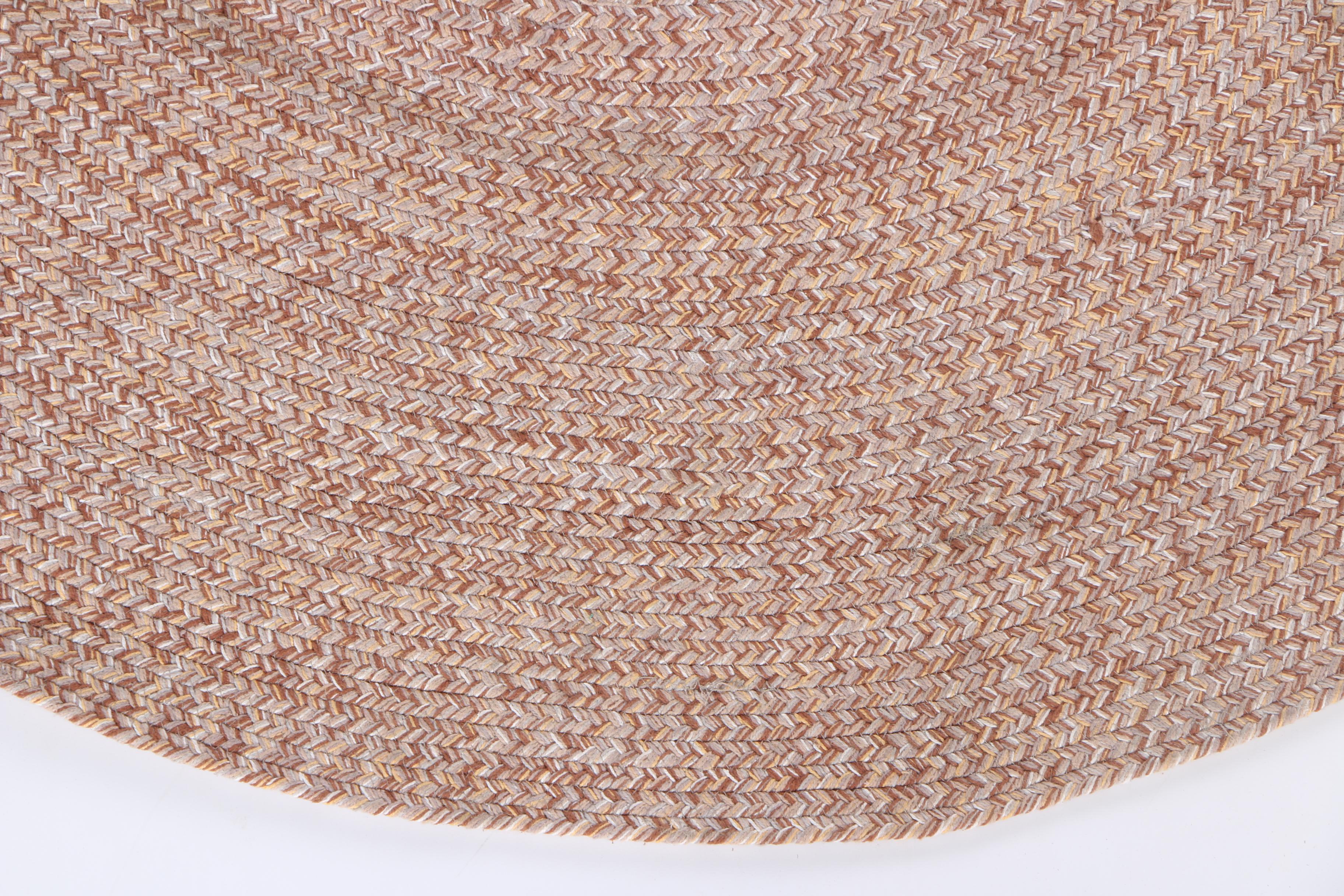 Cotton Oval Braided Rug By At Home