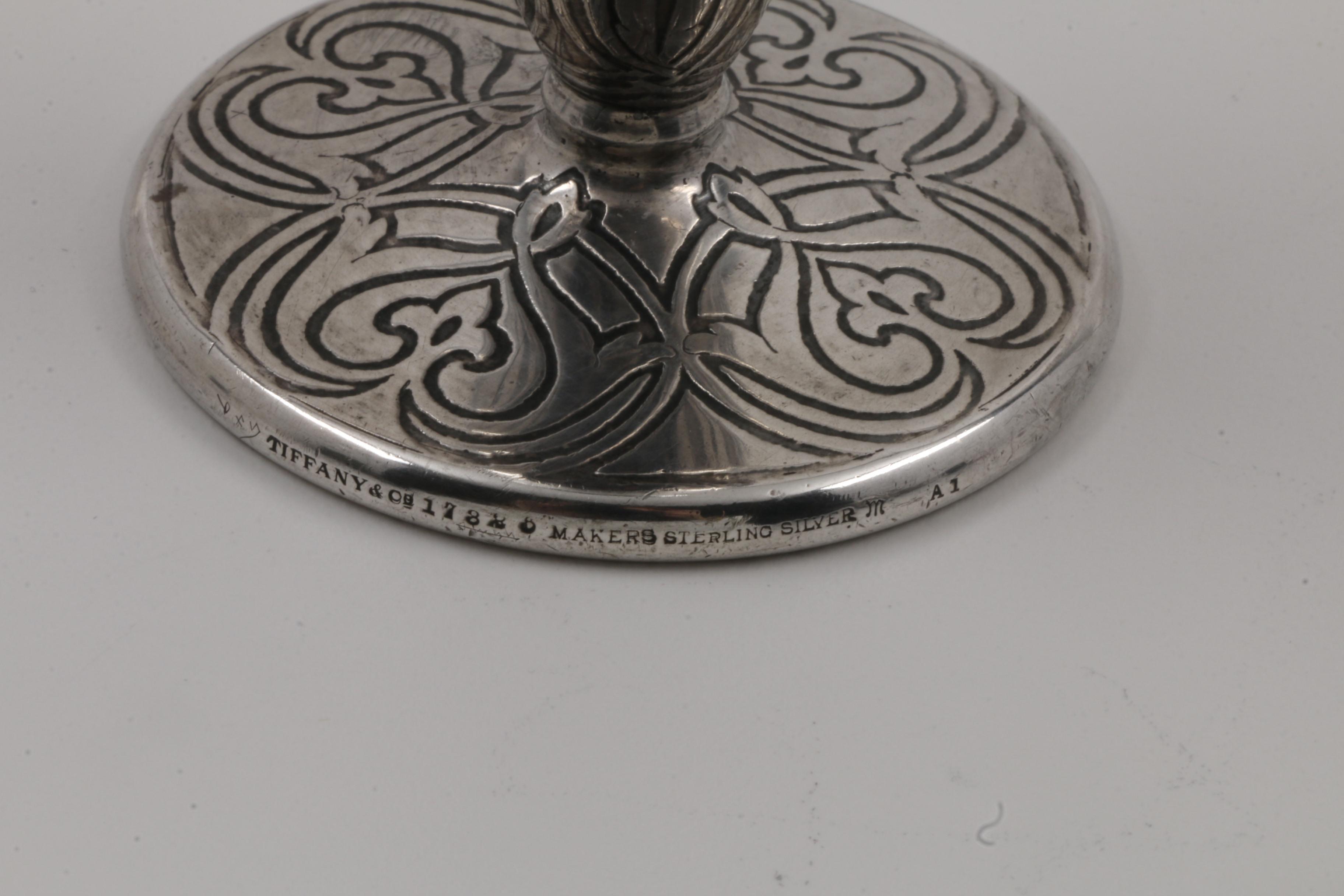 Early 20th Century Tiffany & Co. Weighted Sterling Vase