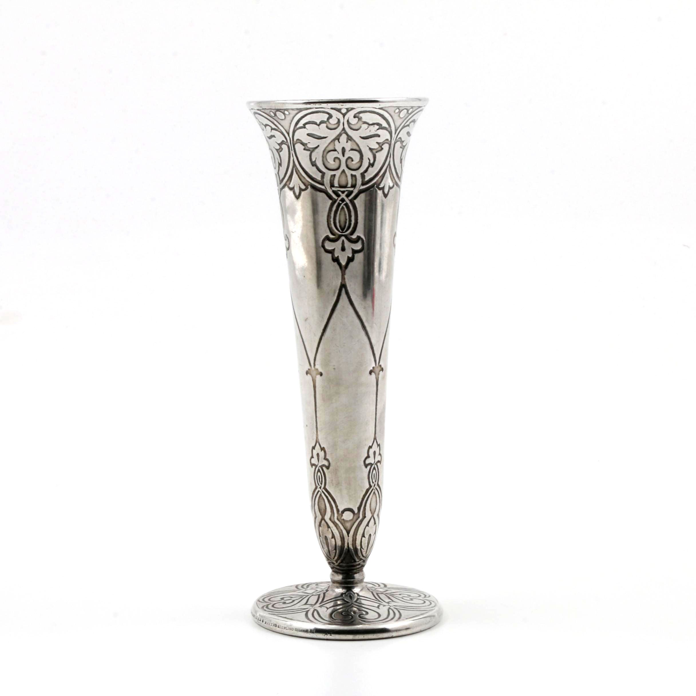 Early 20th Century Tiffany & Co. Weighted Sterling Vase