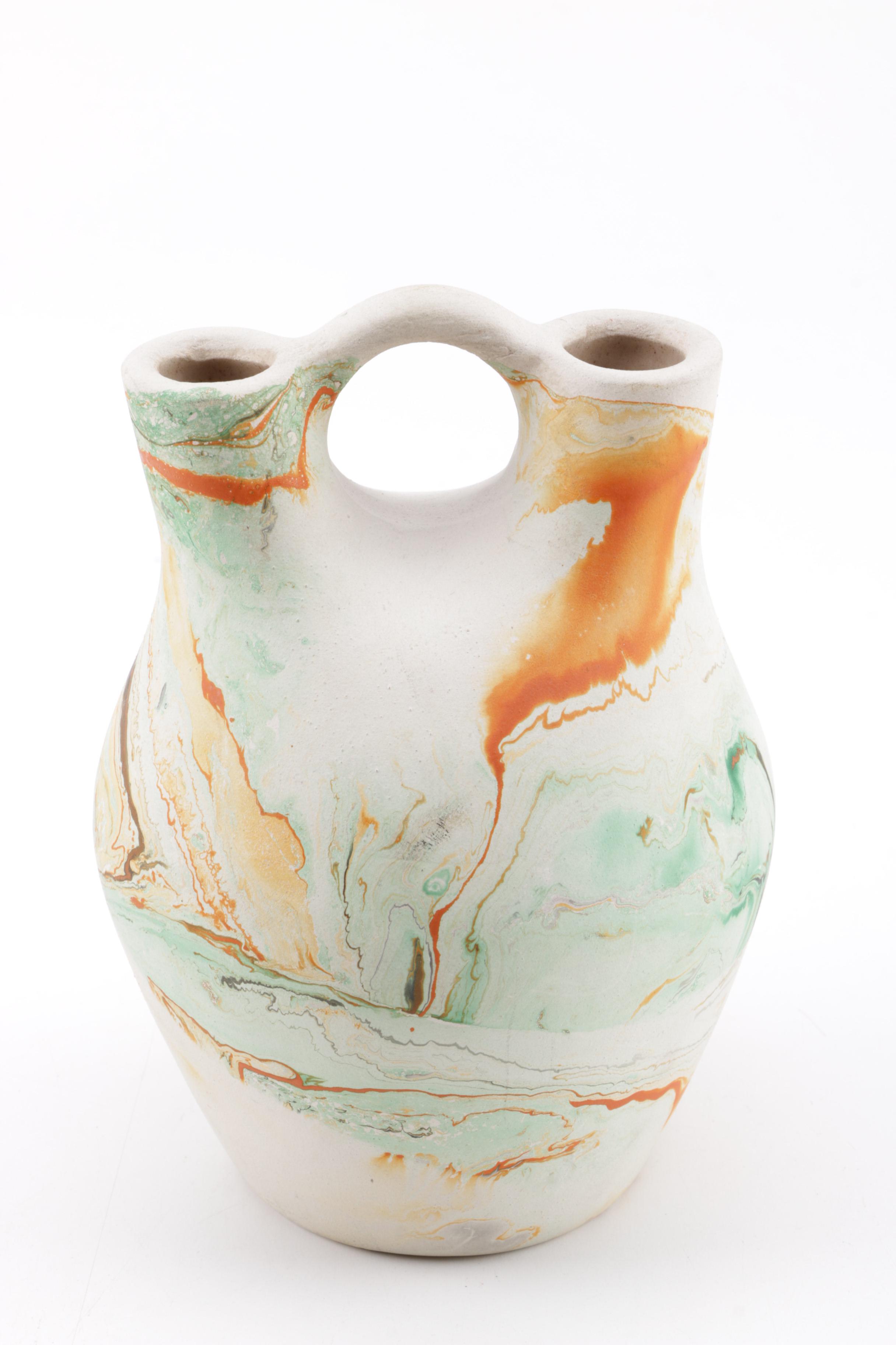 Vintage Nemadji Pottery Vases