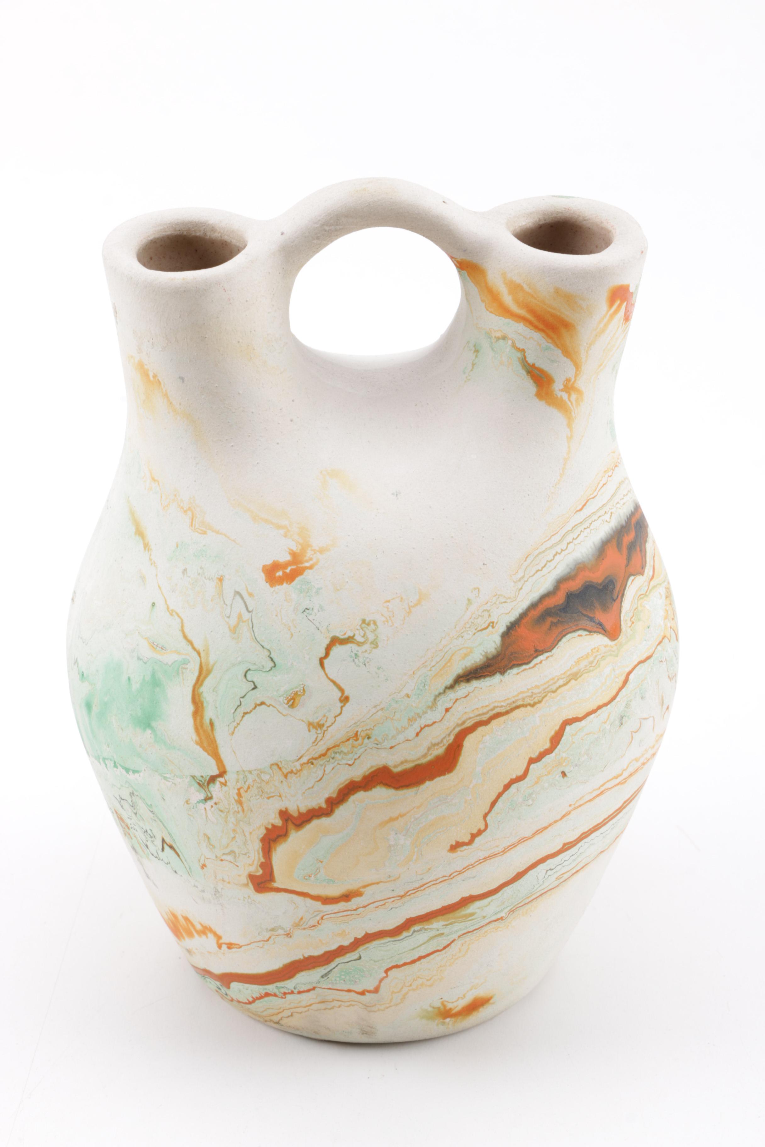 Vintage Nemadji Pottery Vases