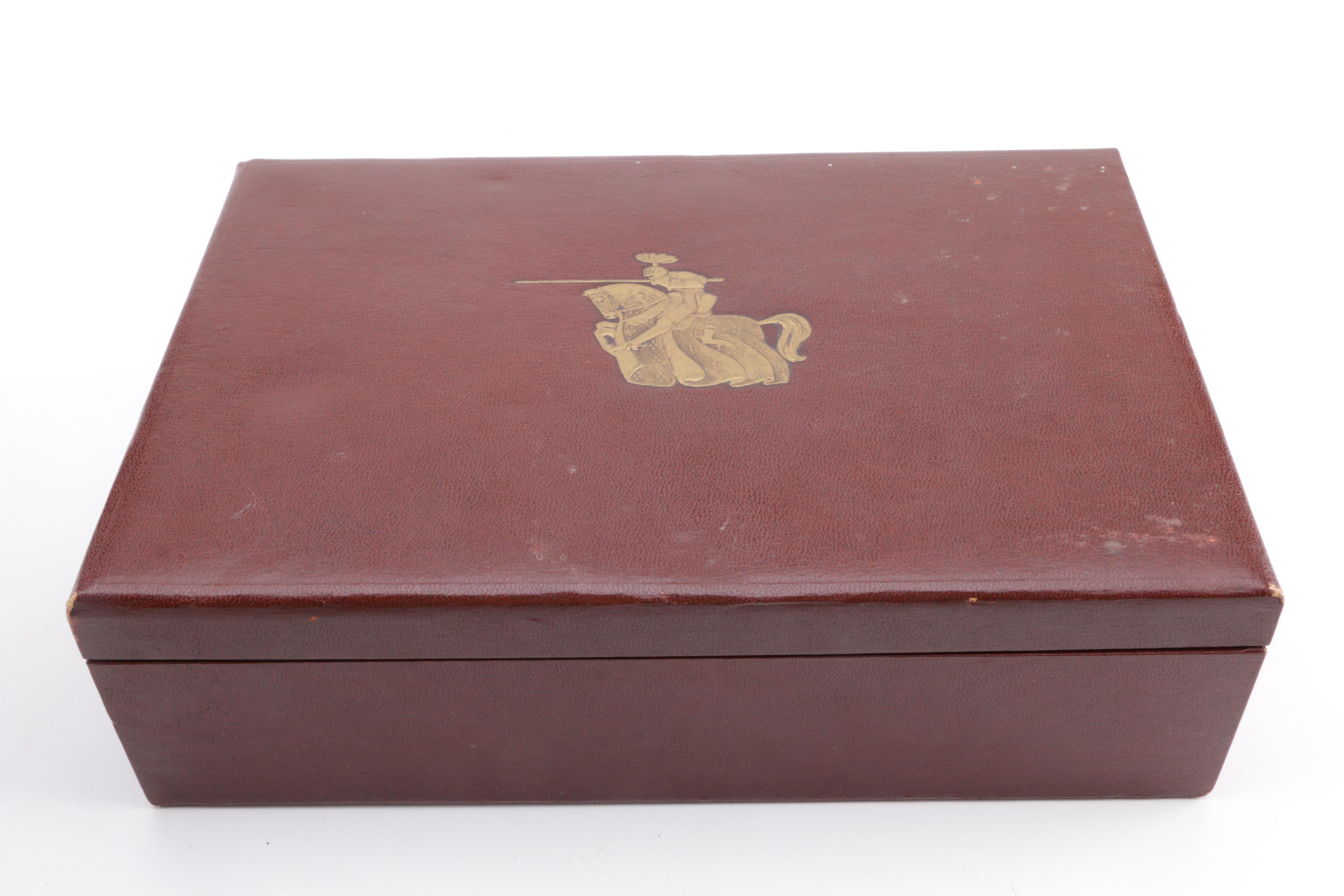 Vintage Trinket Boxes Including Inlaid Wood