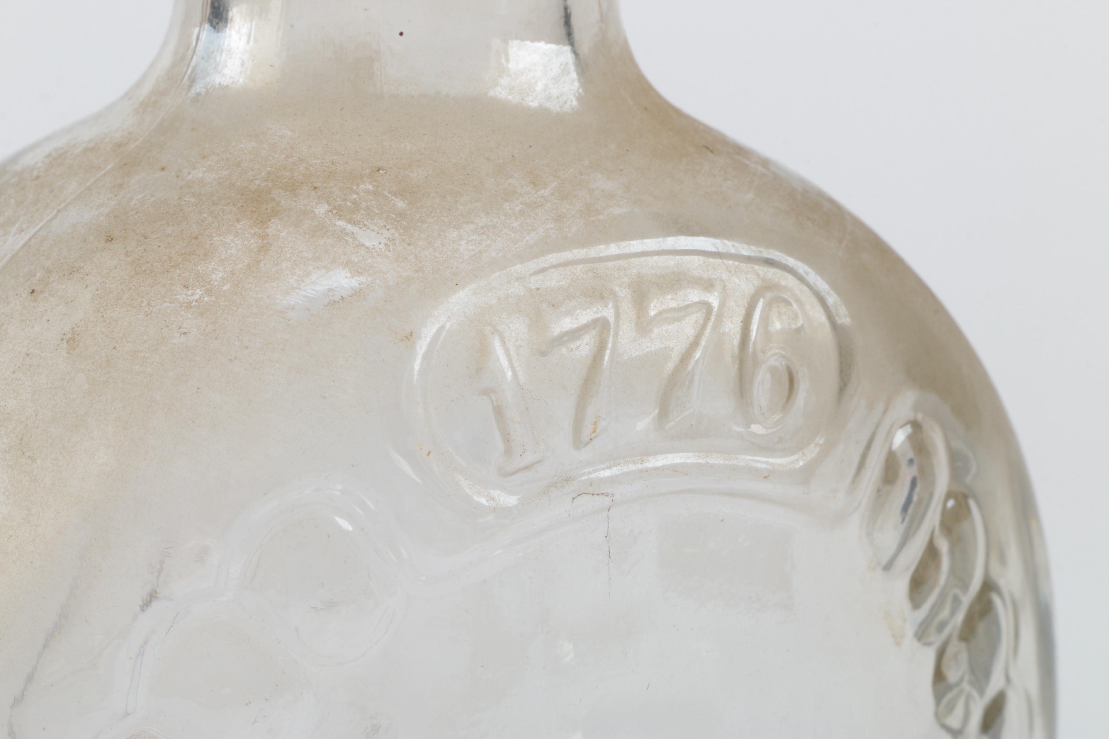 Vintage Glass Syrup Bottles