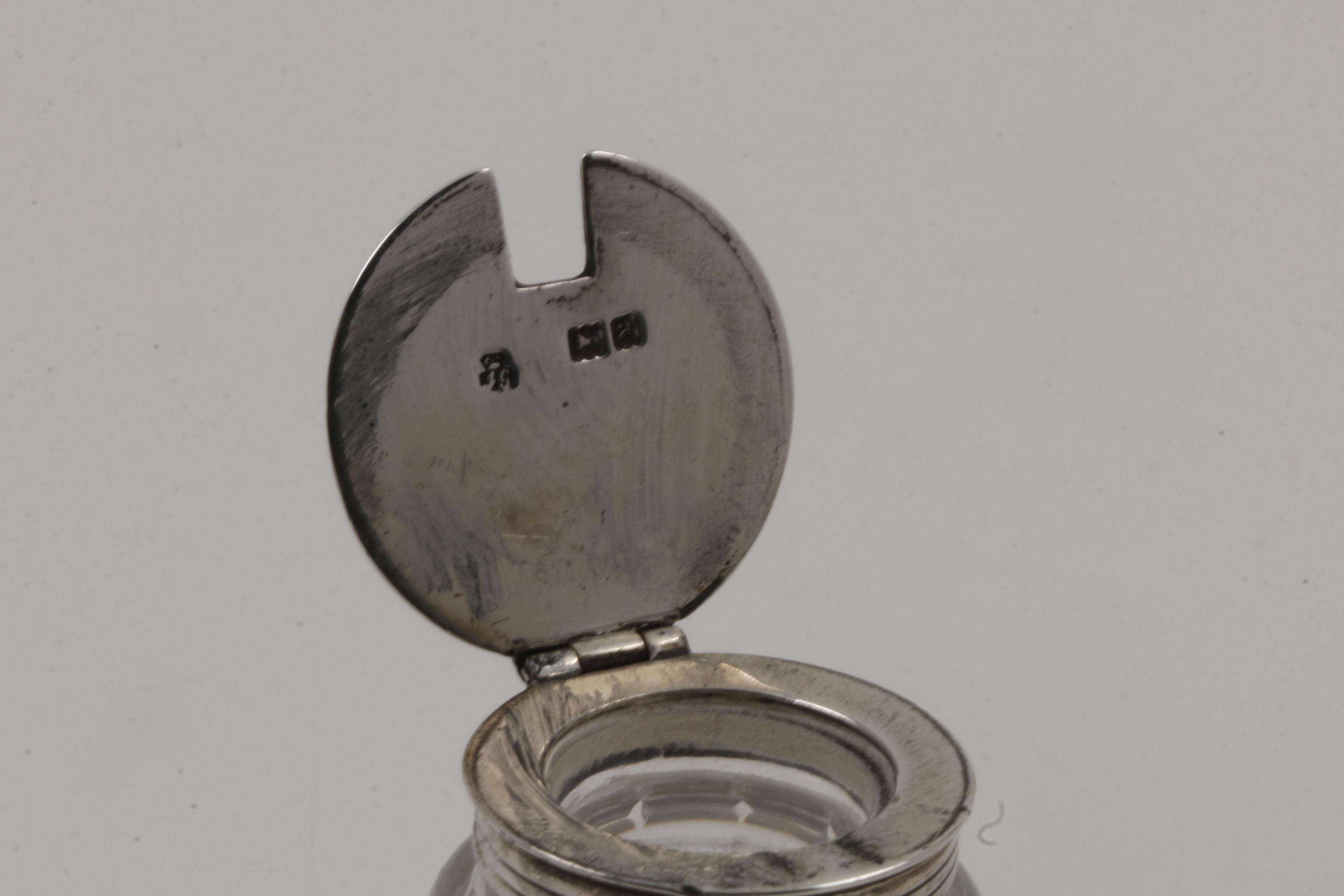 Antique English Sterling Silver Cruet Set