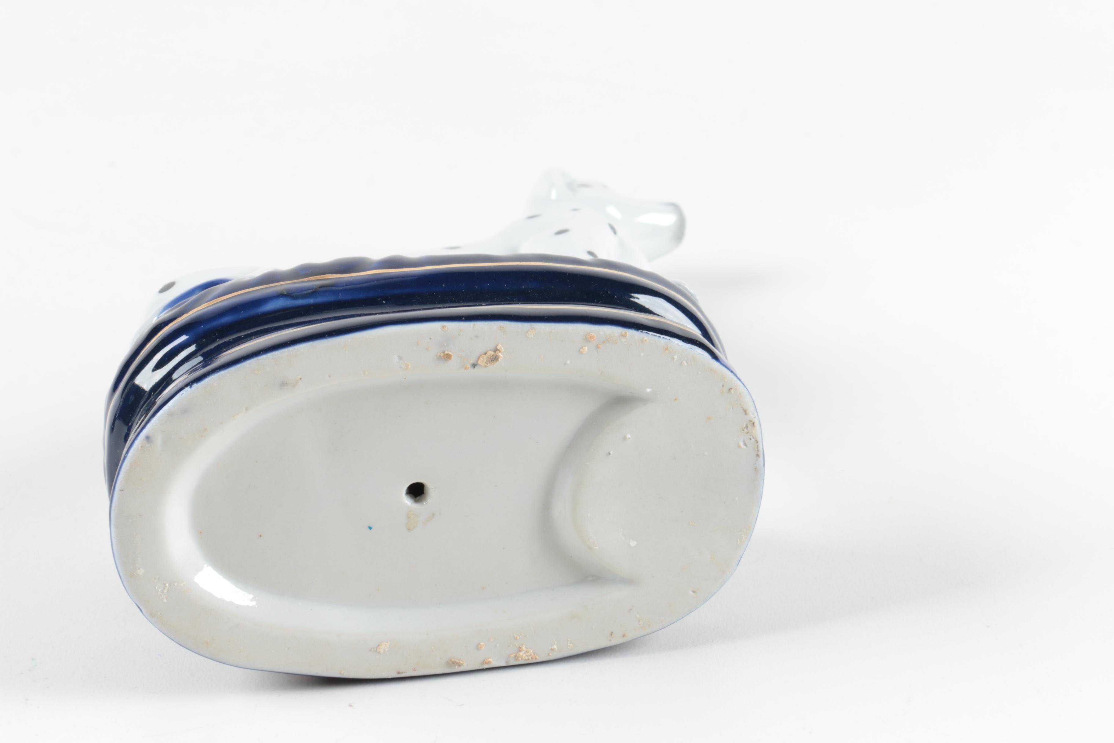 Hand-Painted Porcelain Dalmatian Figurines