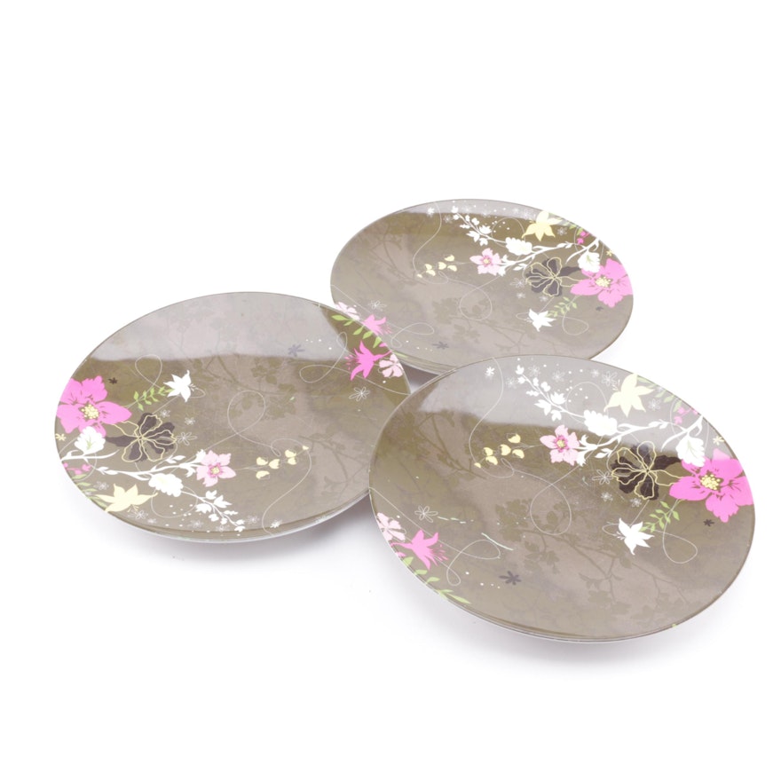 Floral Melamine Plates