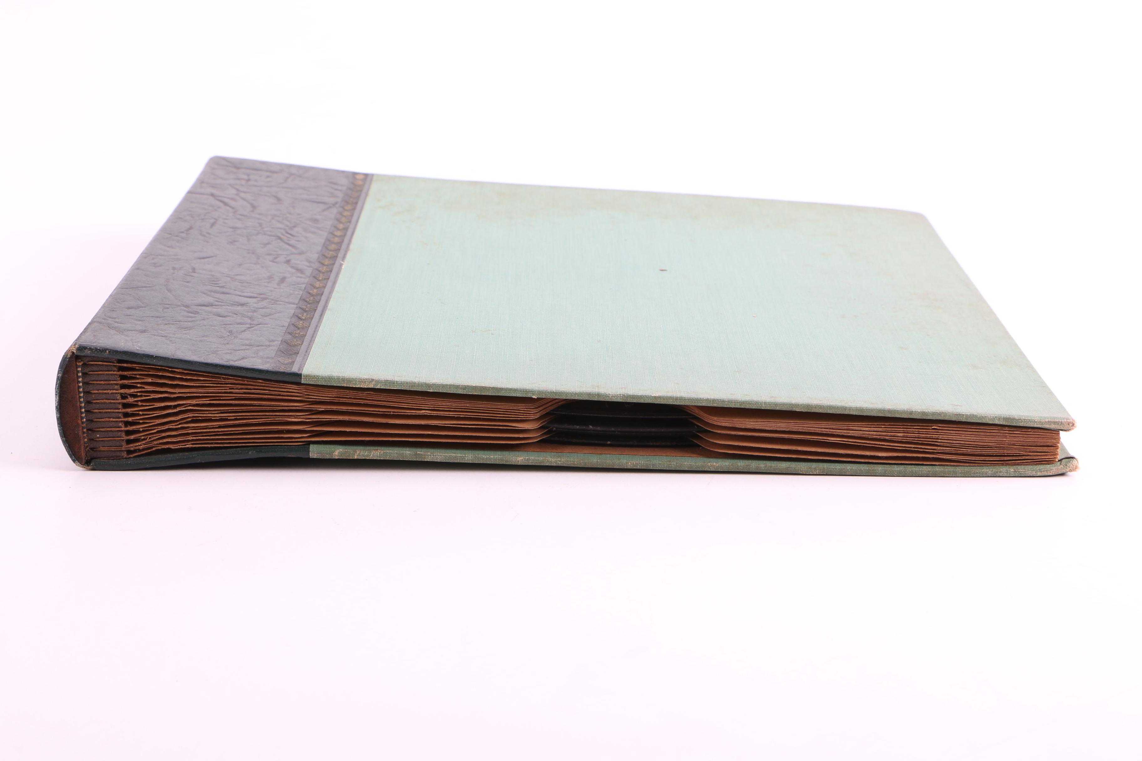 Bing Crosby, "New 52nd Street Jazz" and Other Records with Album Binders