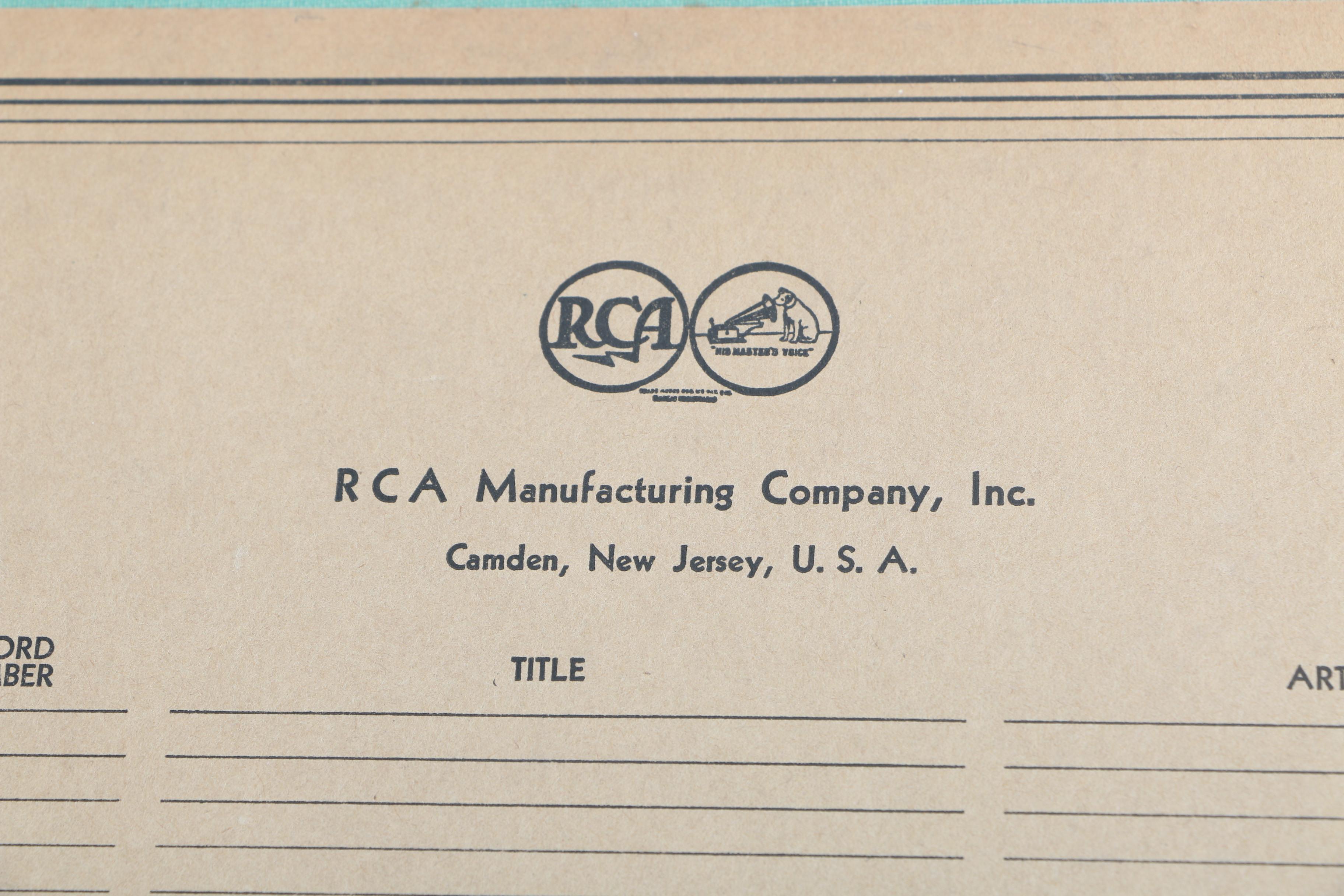 Bing Crosby, "New 52nd Street Jazz" and Other Records with Album Binders