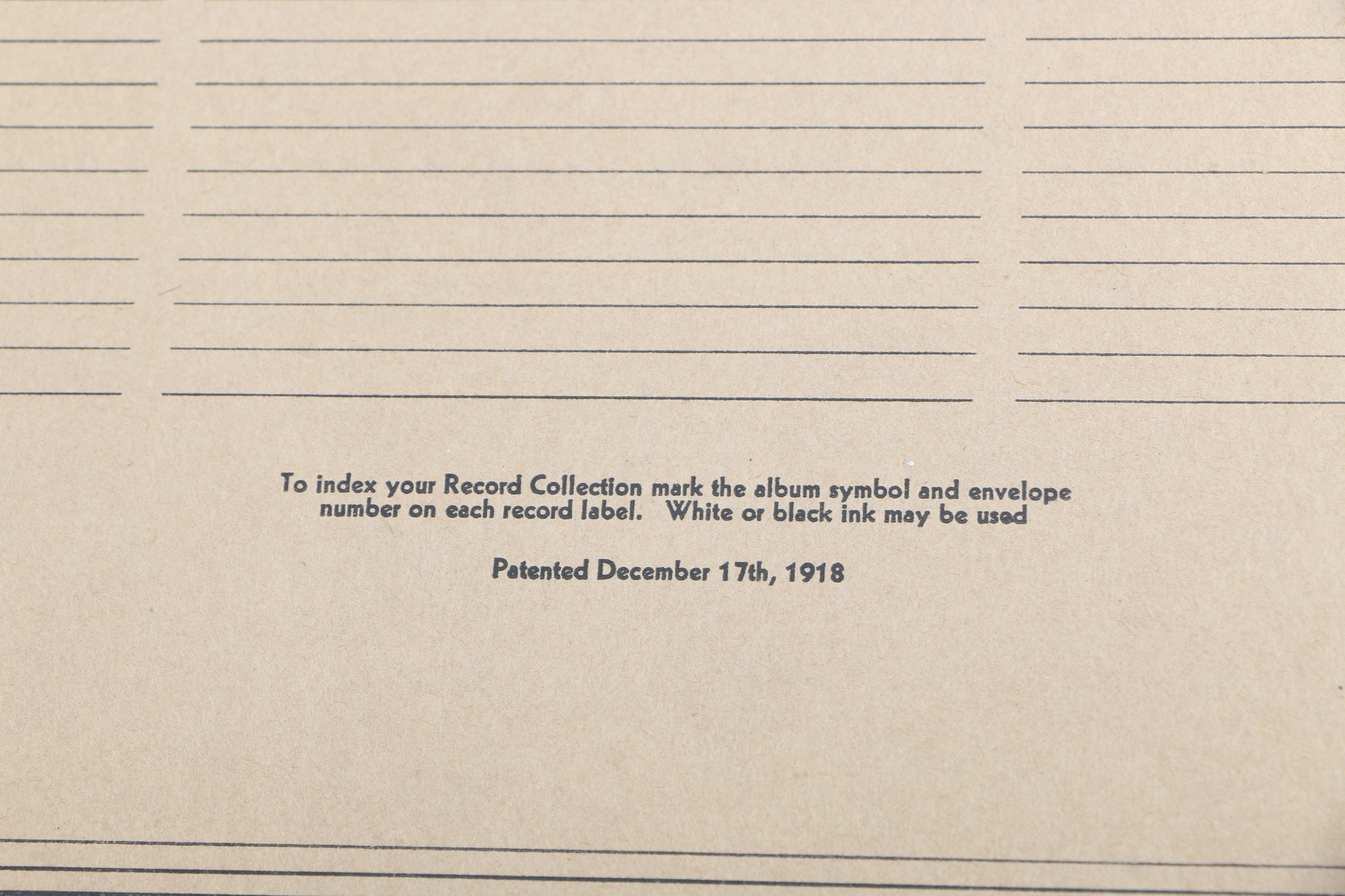 Bing Crosby, "New 52nd Street Jazz" and Other Records with Album Binders