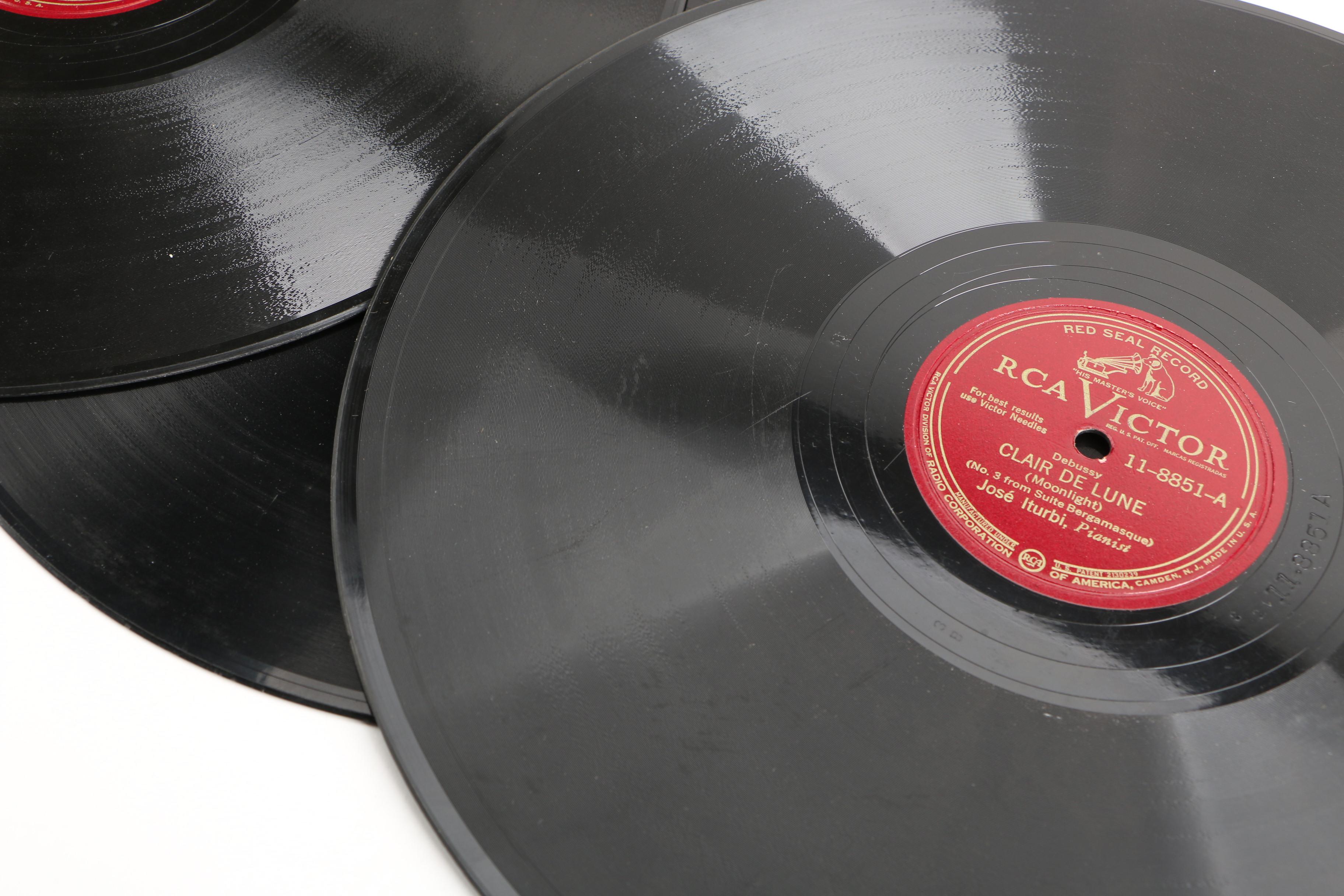 Bing Crosby, "New 52nd Street Jazz" and Other Records with Album Binders