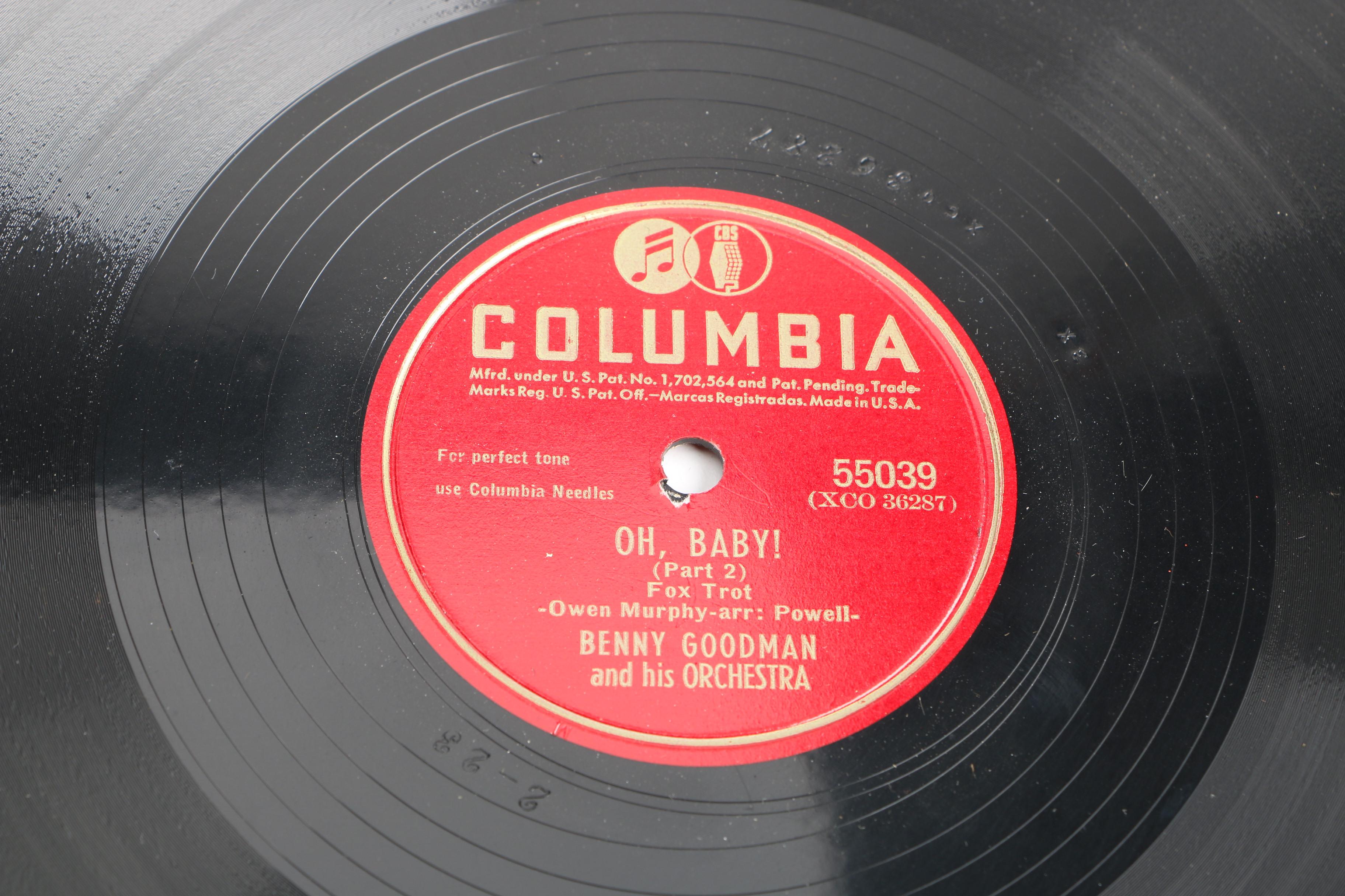 Bing Crosby, "New 52nd Street Jazz" and Other Records with Album Binders