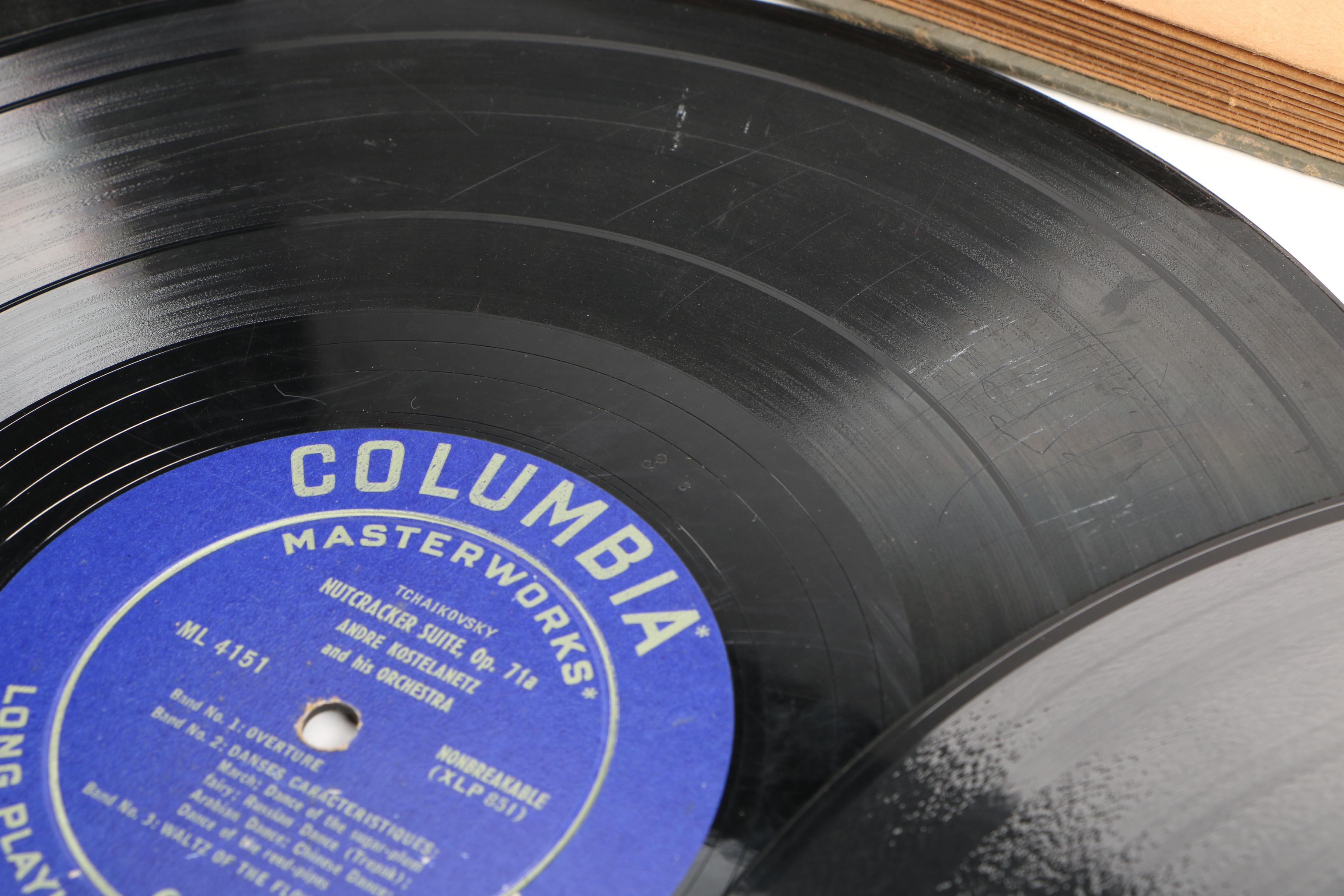 Bing Crosby, "New 52nd Street Jazz" and Other Records with Album Binders