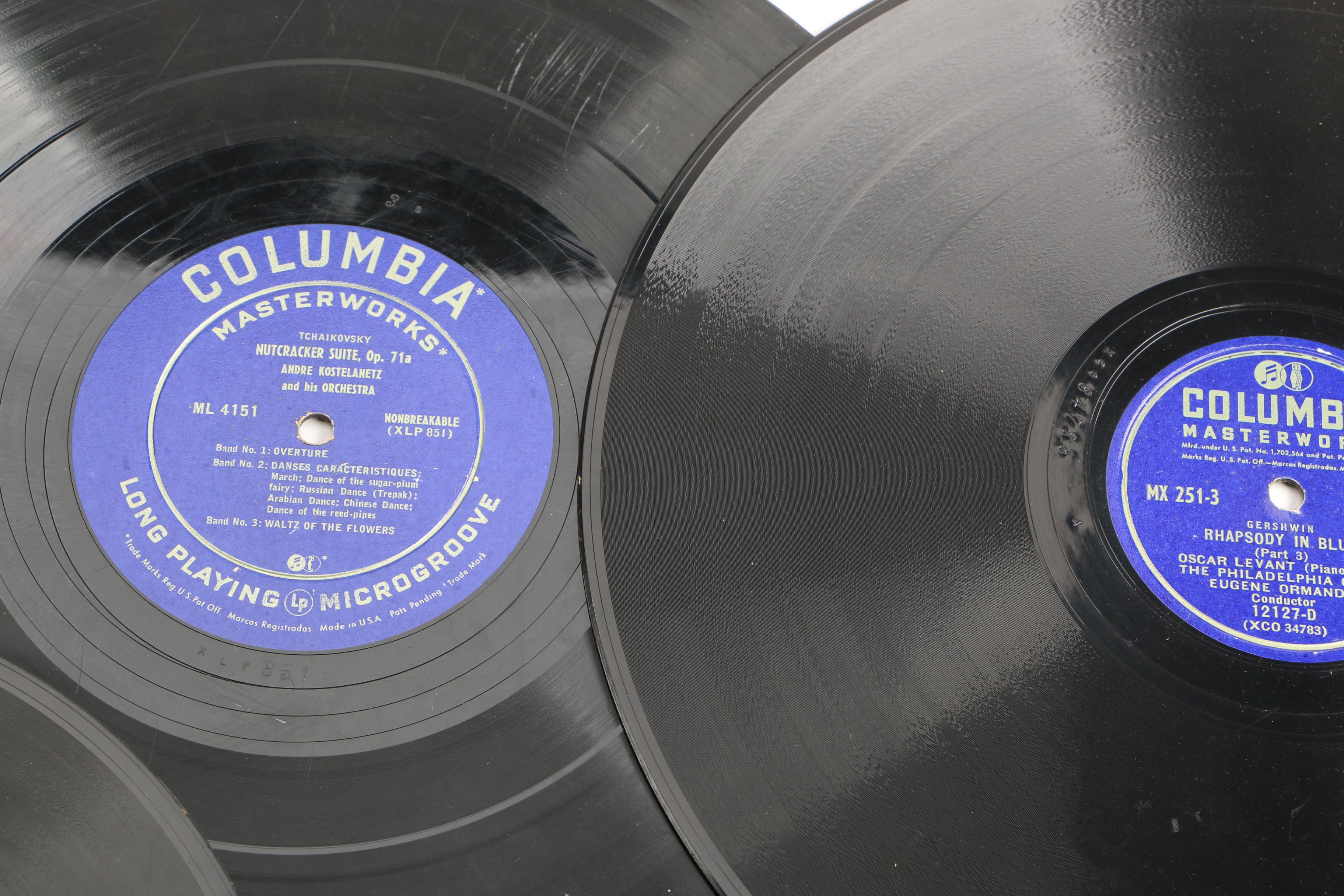 Bing Crosby, "New 52nd Street Jazz" and Other Records with Album Binders